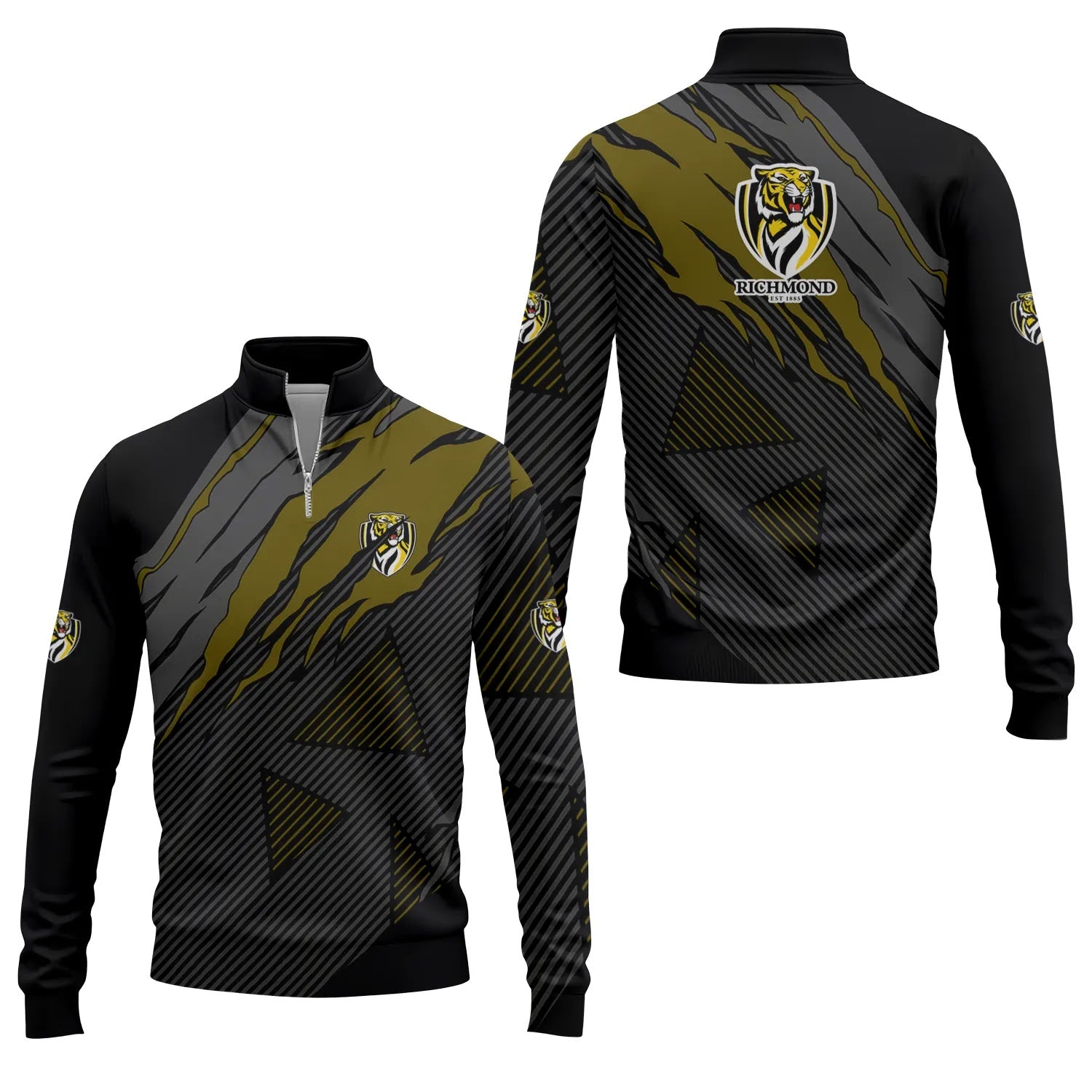 Richmond Tigers Quarter-zip Pullover SC009