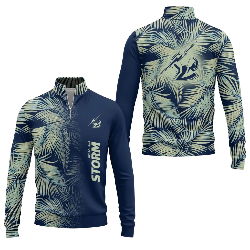 Melbourne Storm Quarter-zip Pullover SHW003