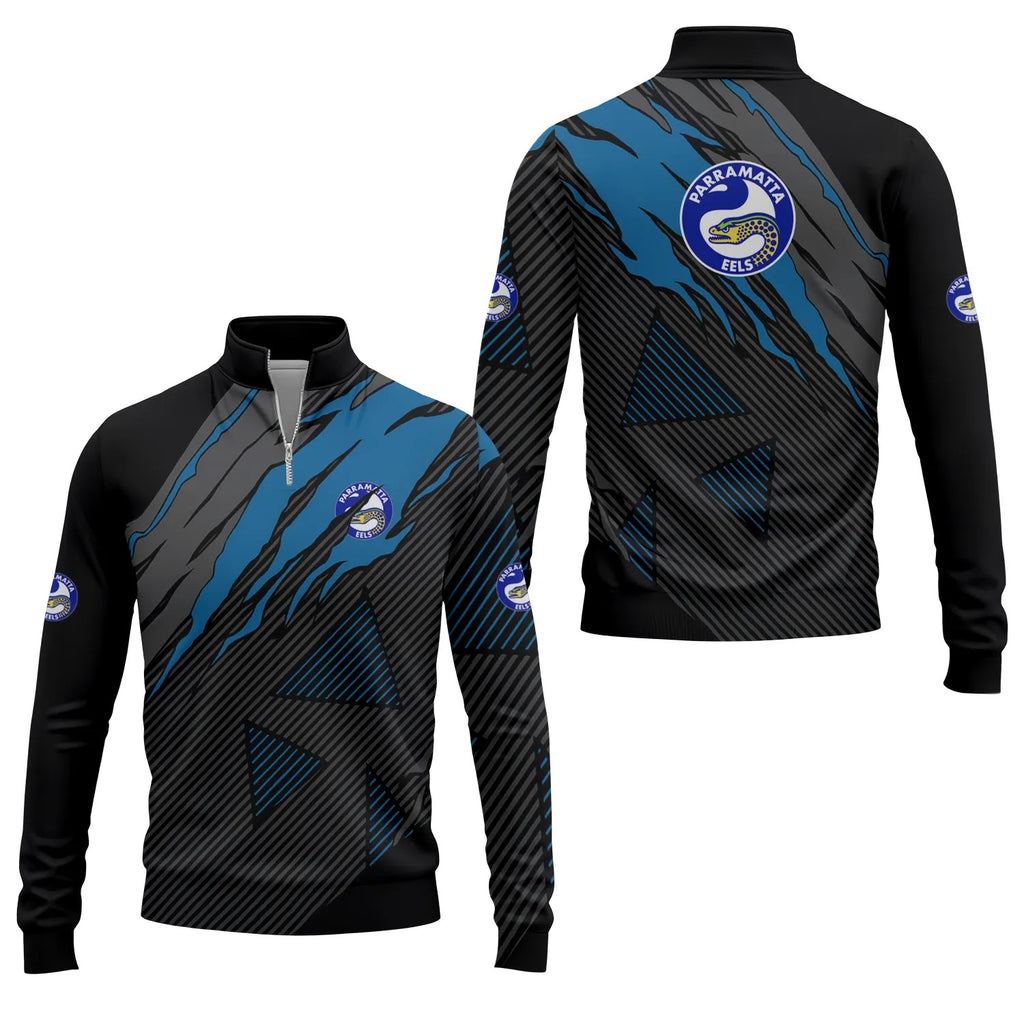 Parramatta Eels Quarter-zip Pullover SC009