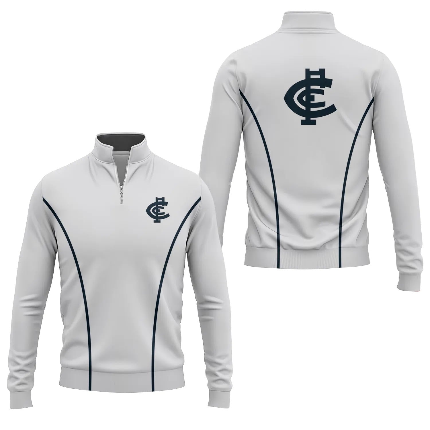 Carlton Blues Quarter-zip Pullover SC025