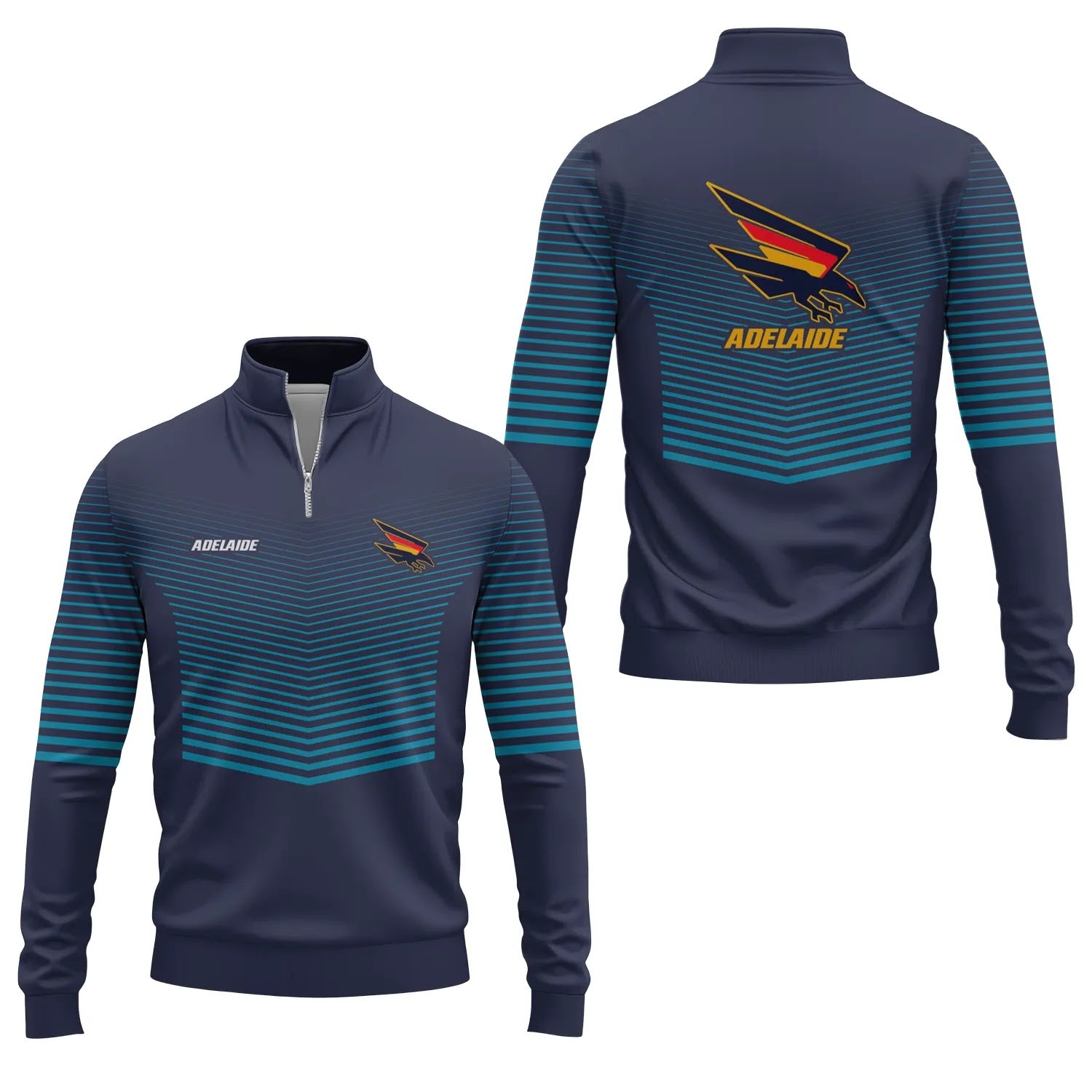 Adelaide Crows Quarter-zip Pullover SC099