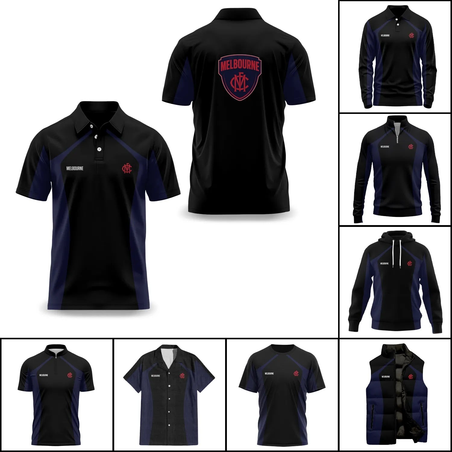 Melbourne Demons Apparels SC048