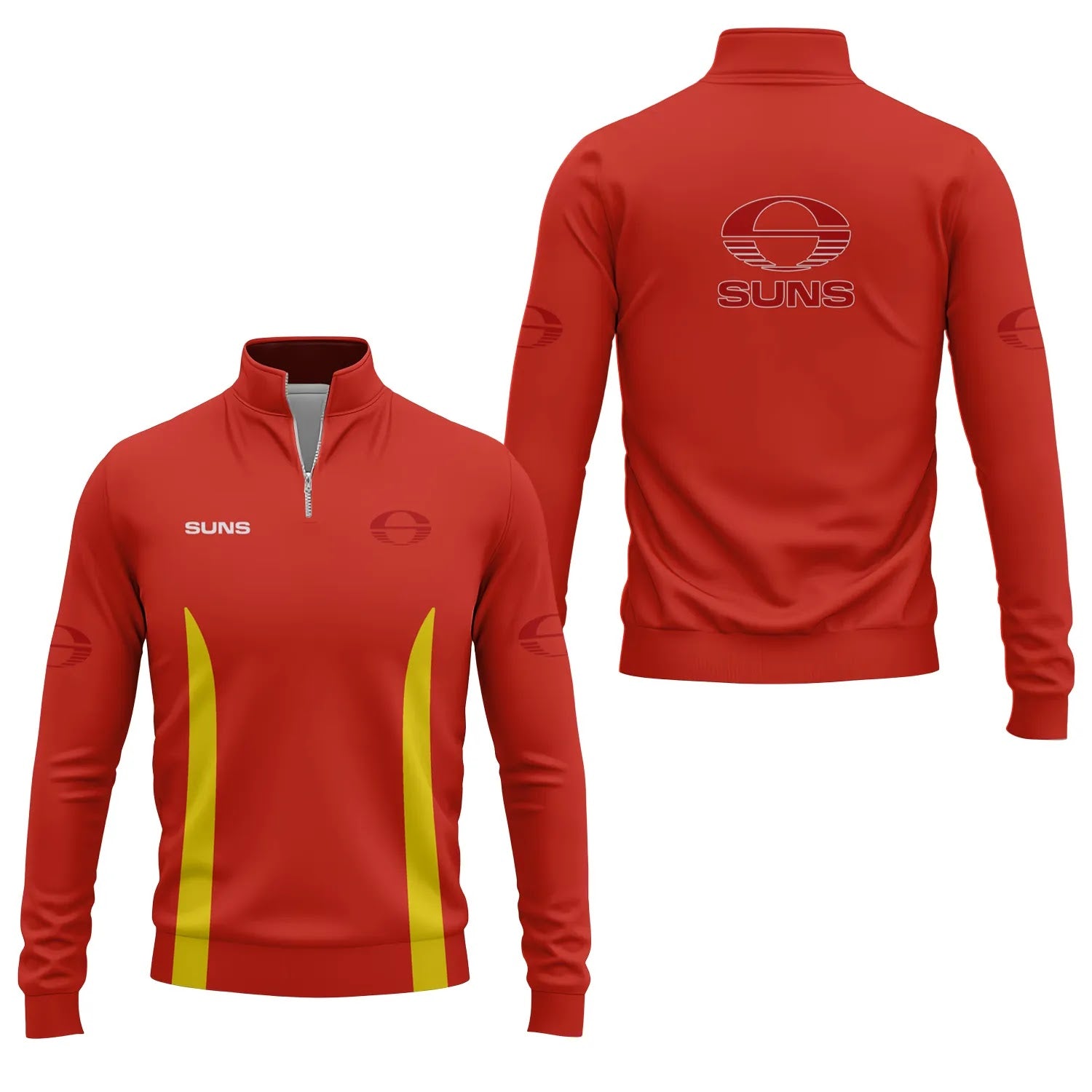 Gold Coast Suns Quarter-zip Pullover SC006
