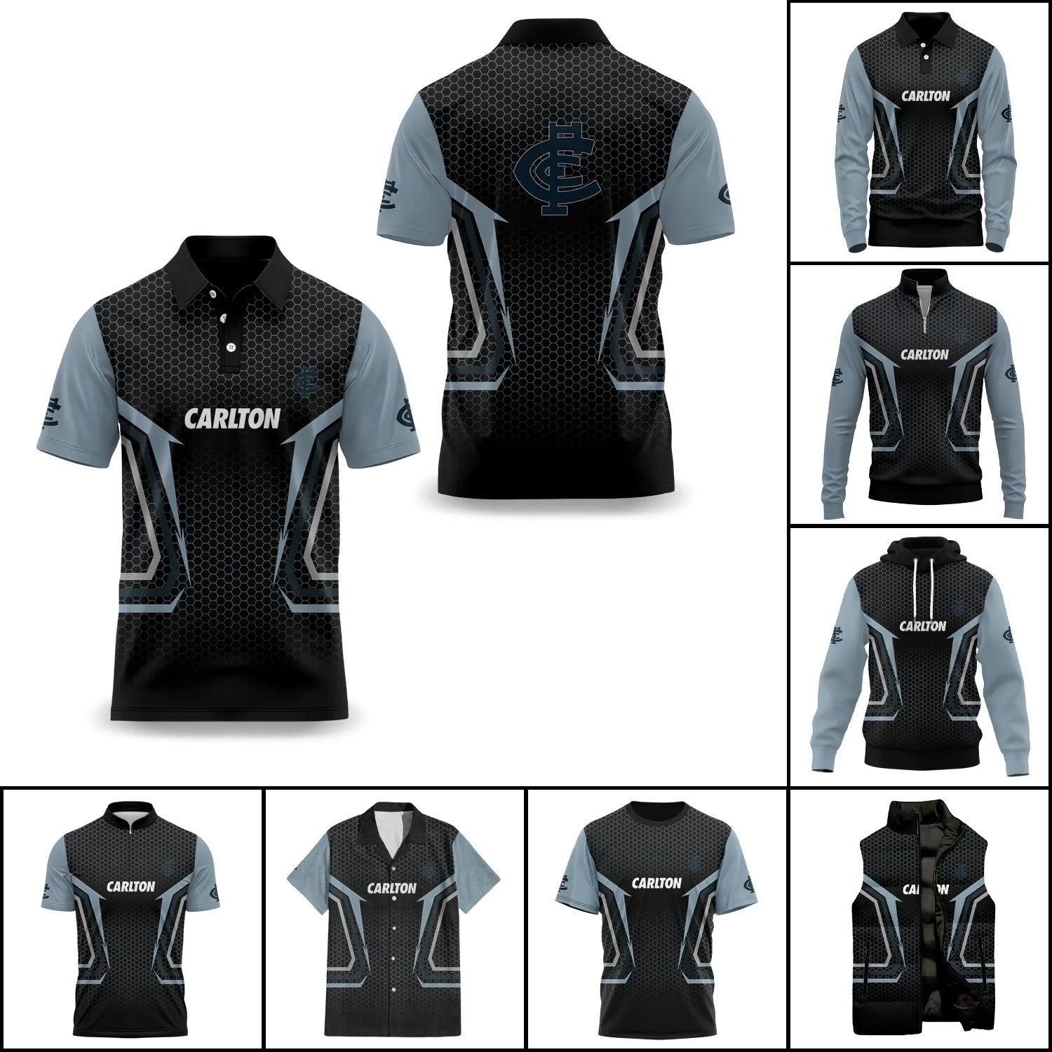 Carlton Blues Apparels SC075