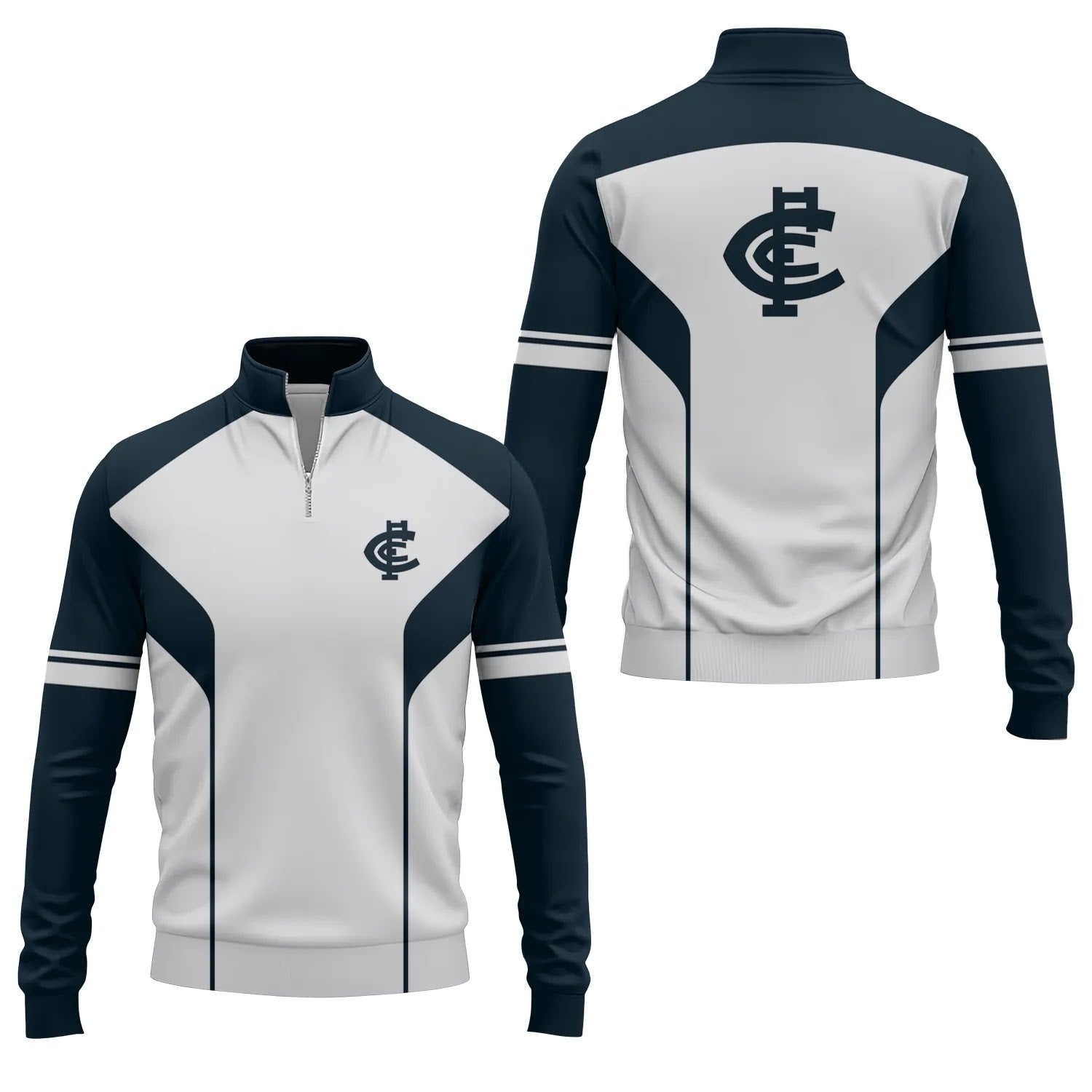 Carlton Blues Quarter-zip Pullover SC113