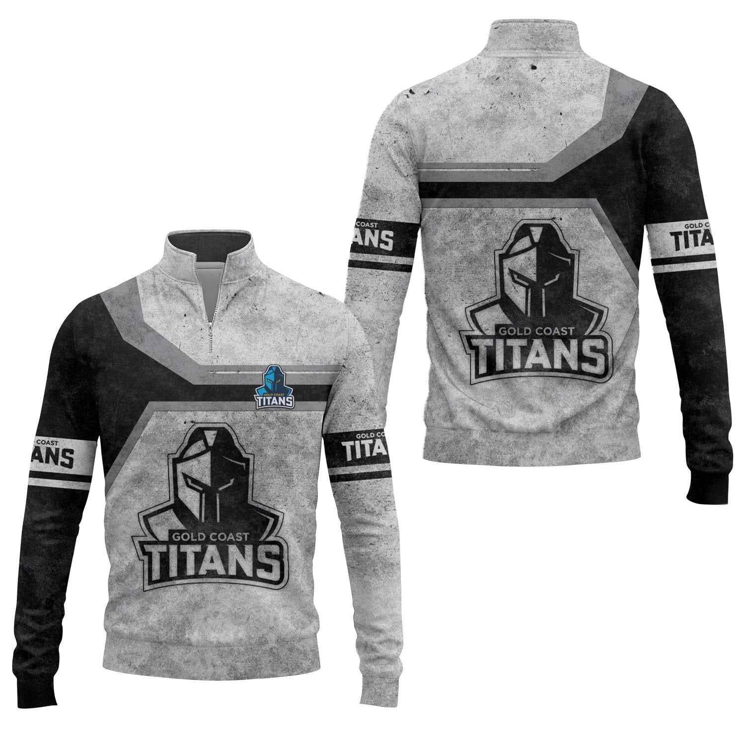 Gold Coast Titans Quarter-zip Pullover SC086