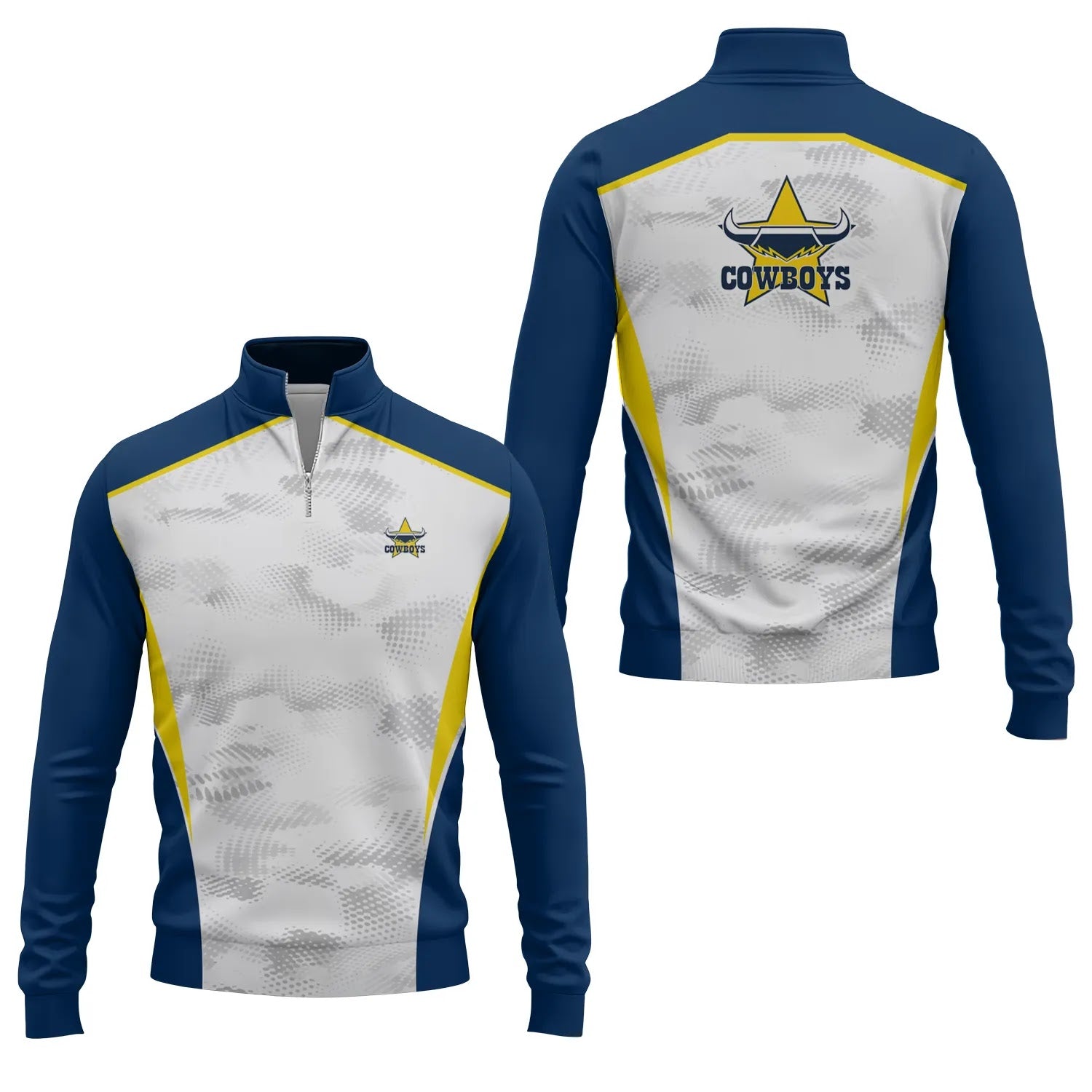 North Queensland Cowboys Quarter-zip Pullover SC081