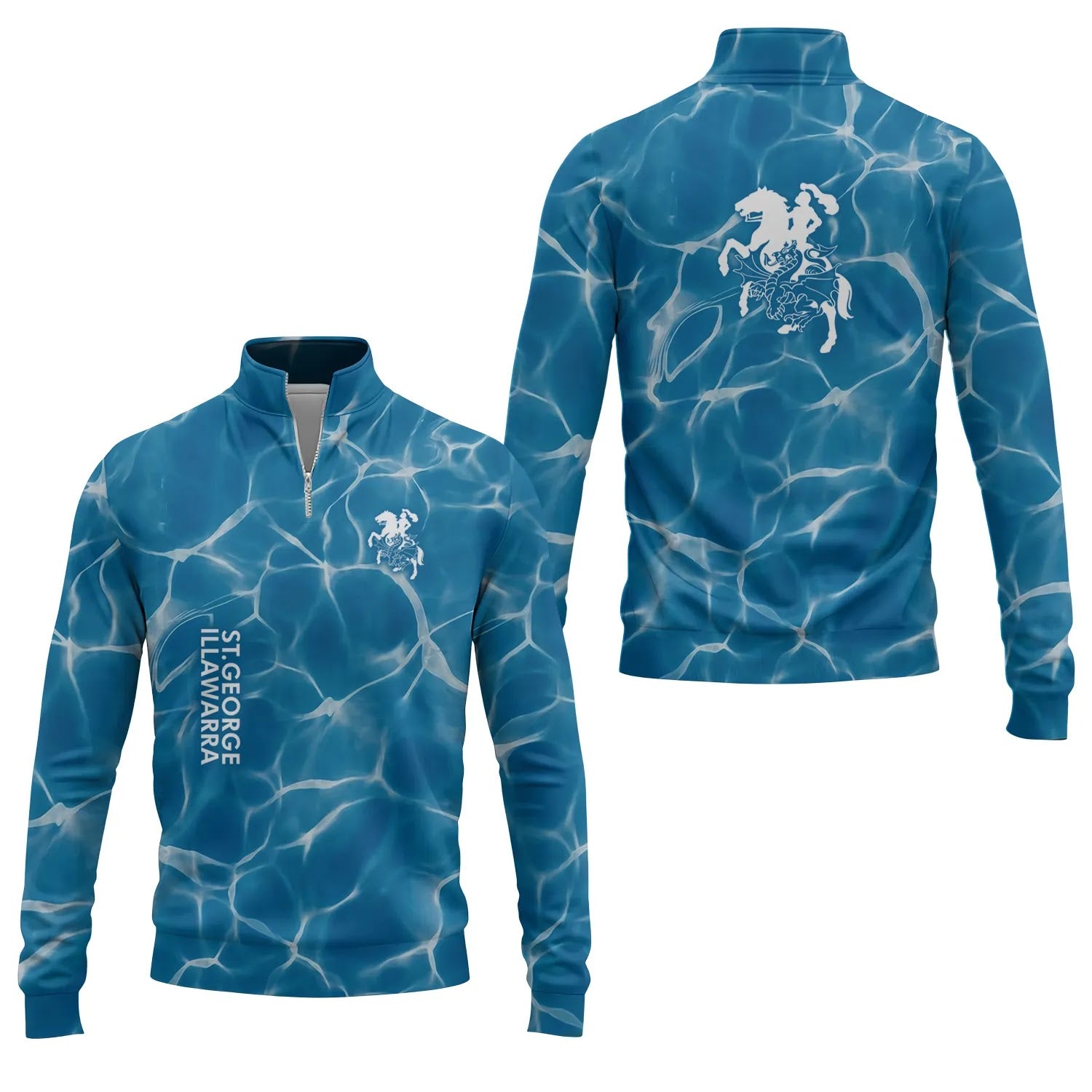 St George Illawarra Dragons Quarter-zip Pullover SHW035