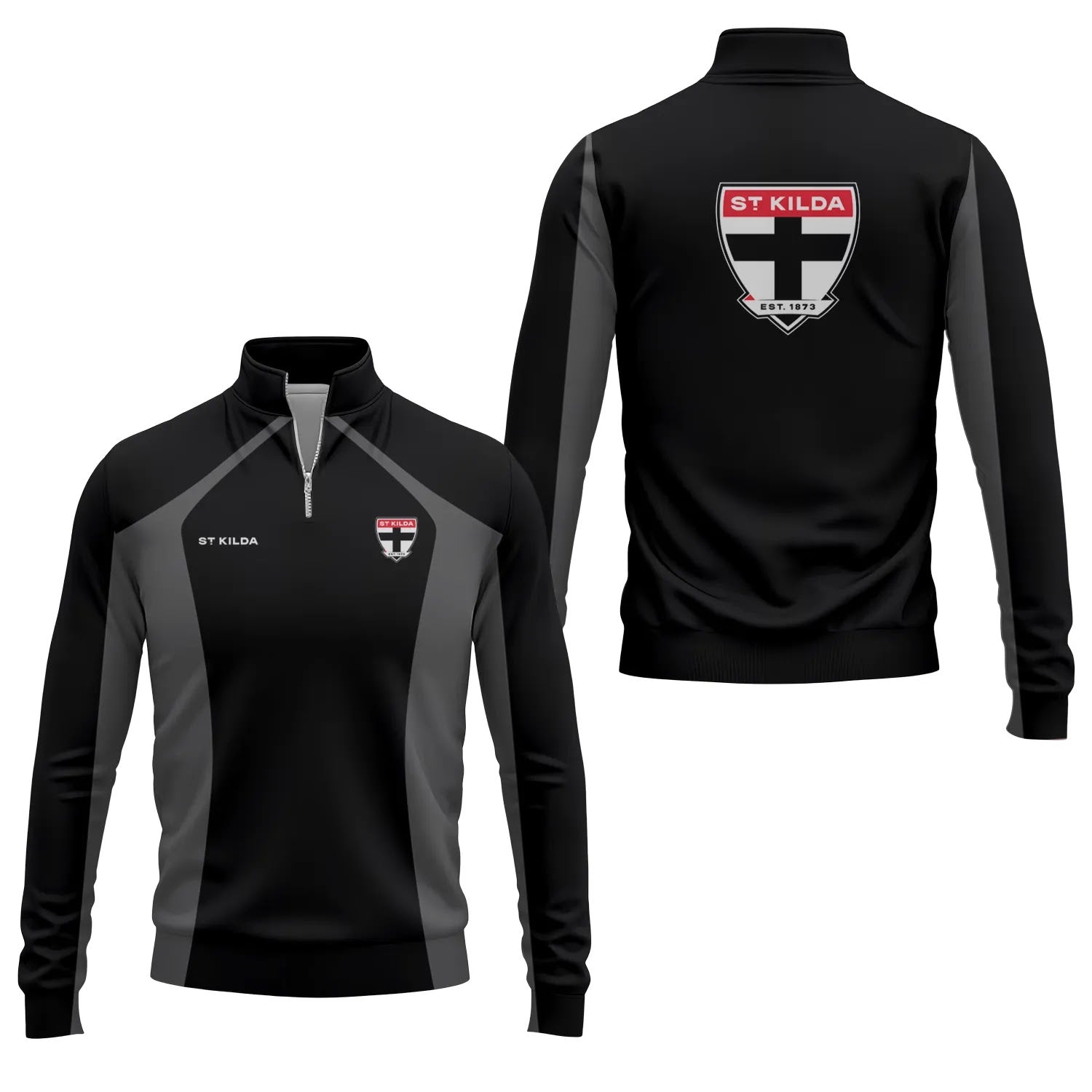 St Kilda Saints Quarter-zip Pullover SC048