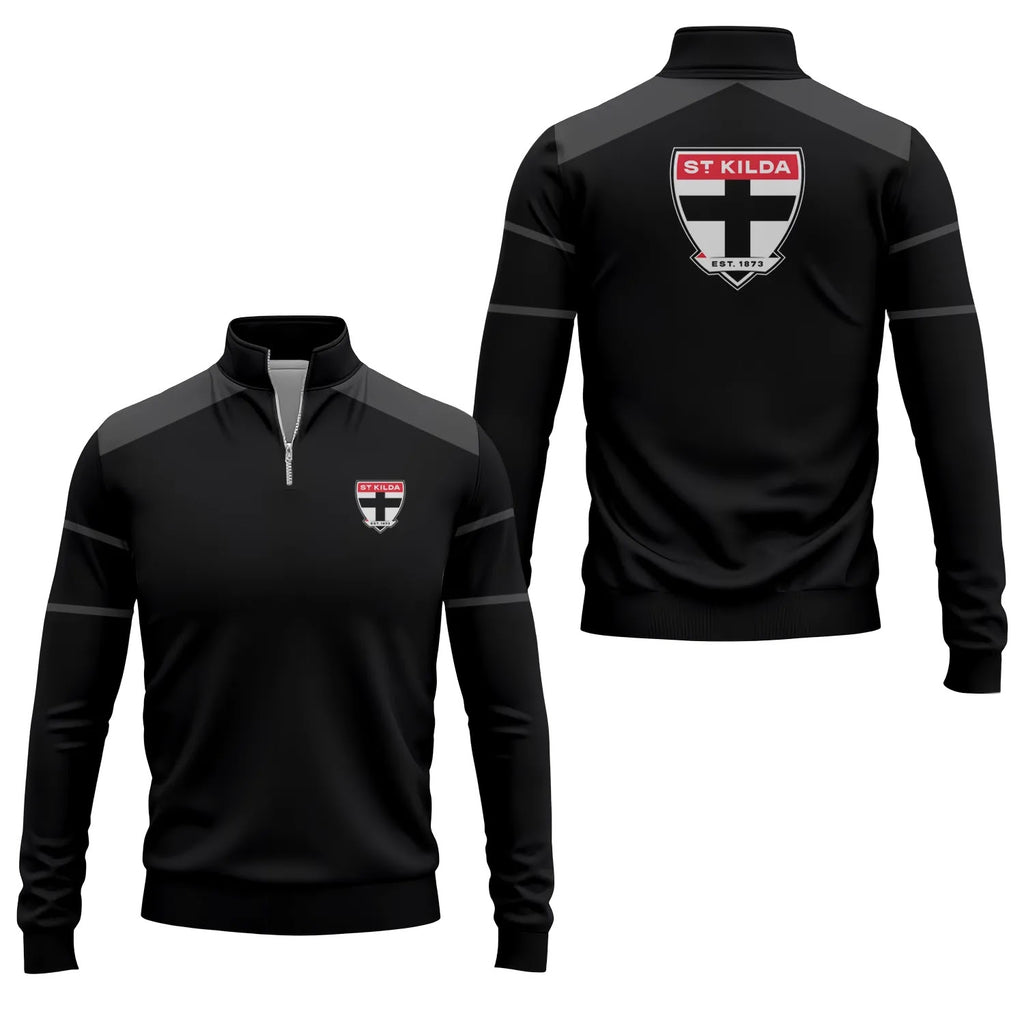 St Kilda Saints Quarter-zip Pullover SC041