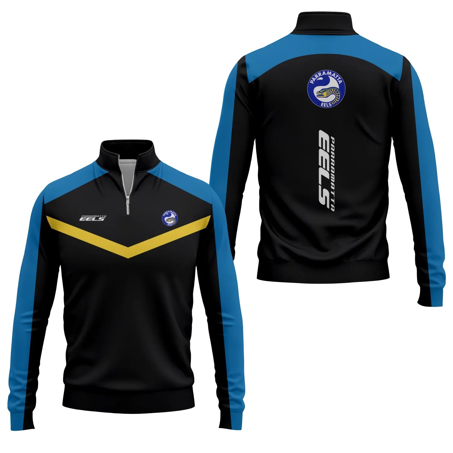 Parramatta Eels Quarter-zip Pullover SC035