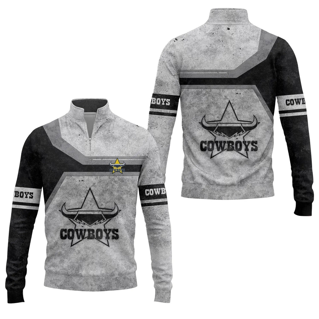 North Queensland Cowboys Quarter-zip Pullover SC086