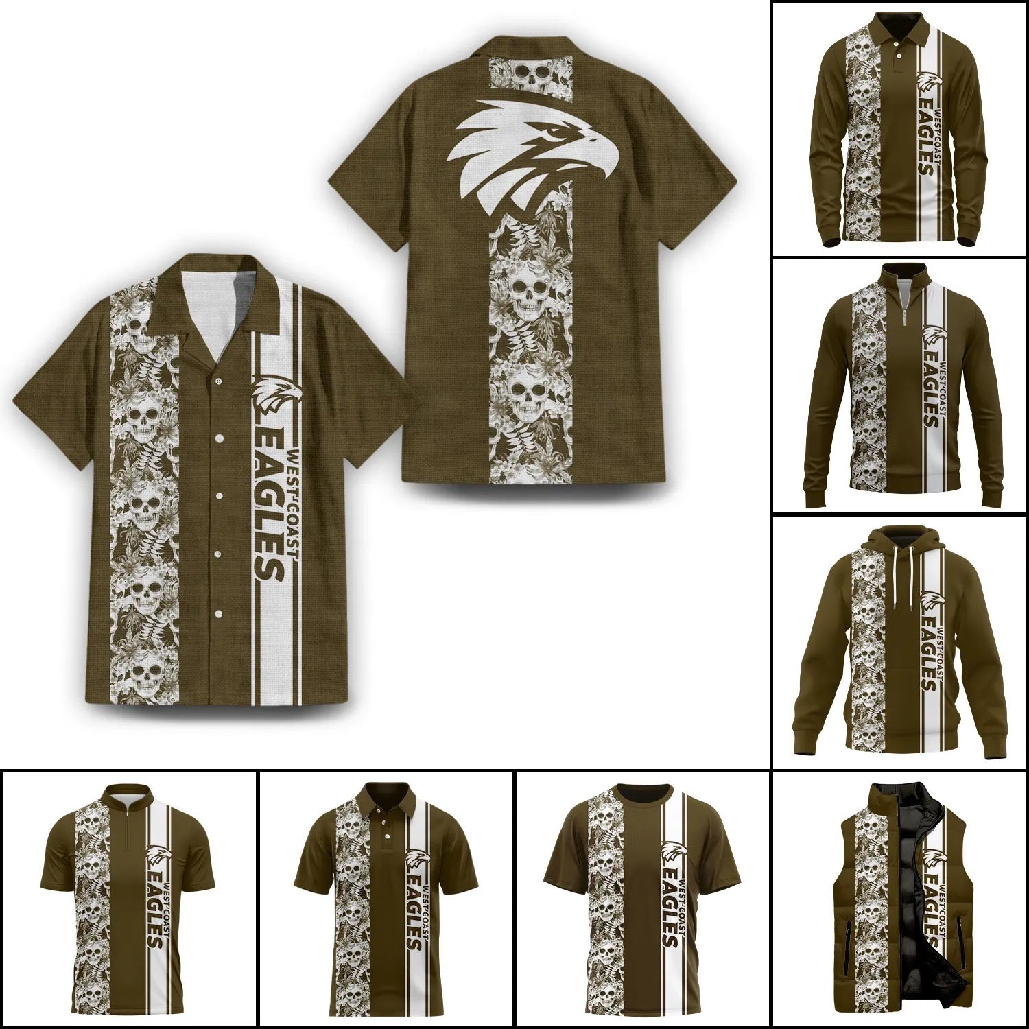 West Coast Eagles Apparels SHW042