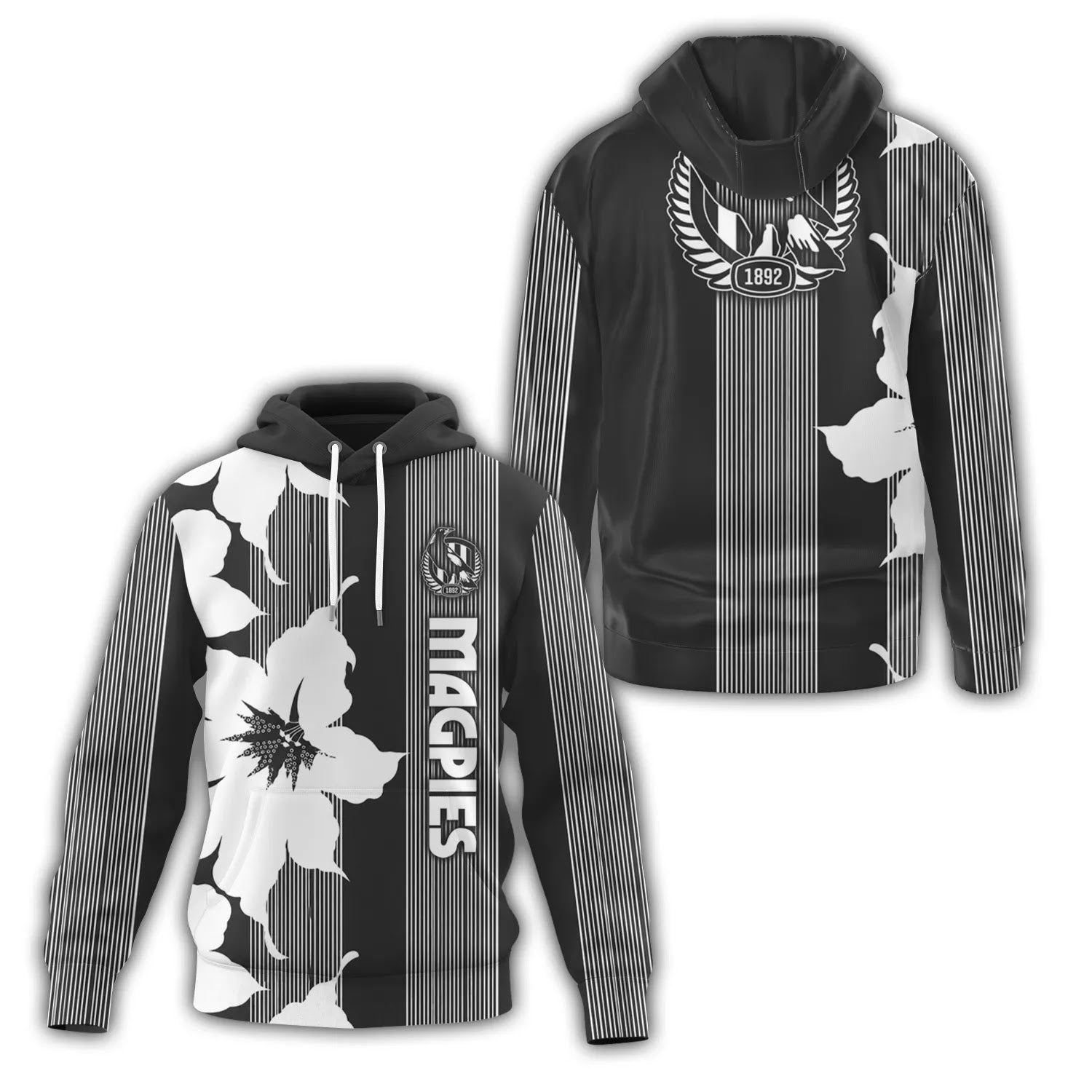 Collingwood Magpies Hoodie SHW039