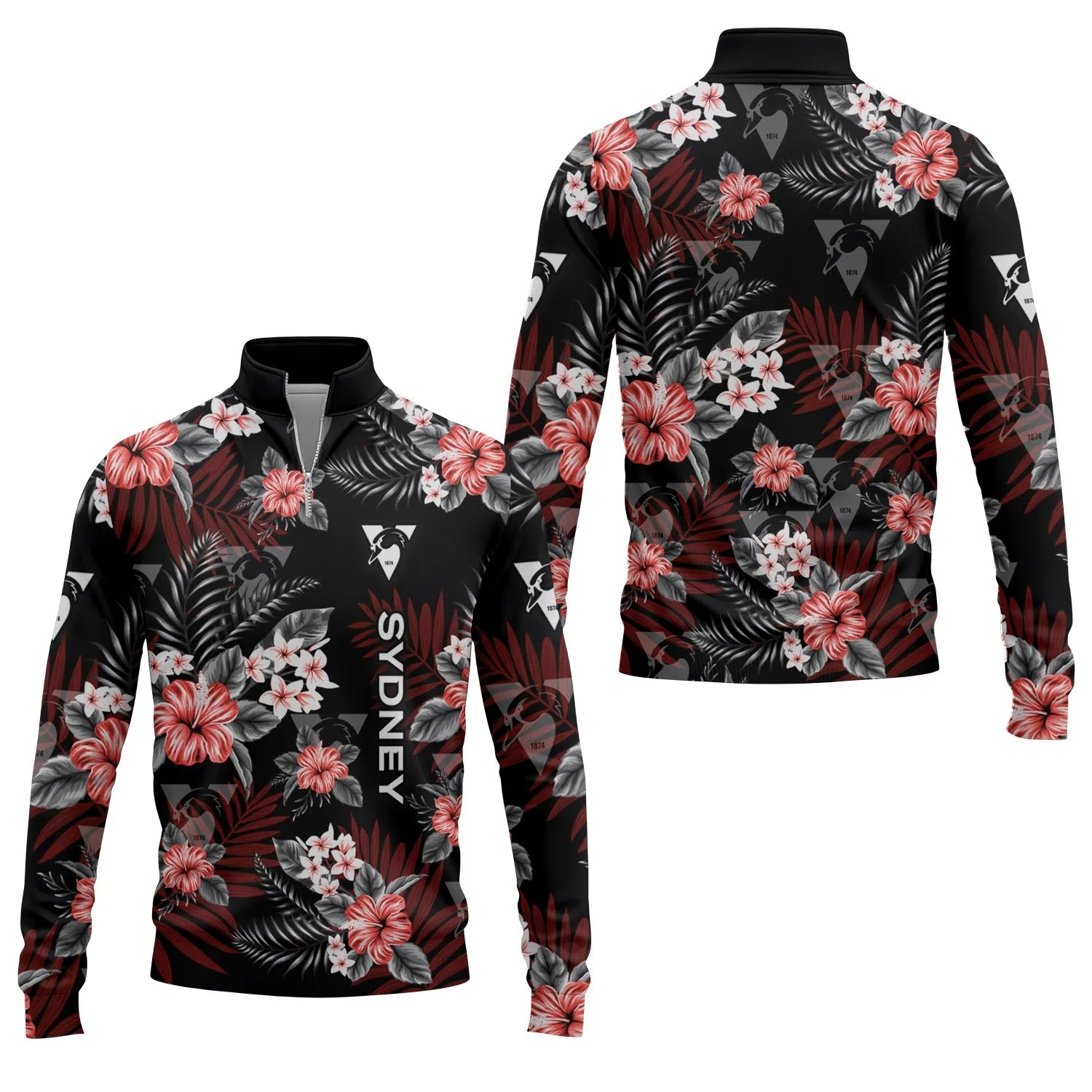 Sydney Swans Quarter-zip Pullover SC054