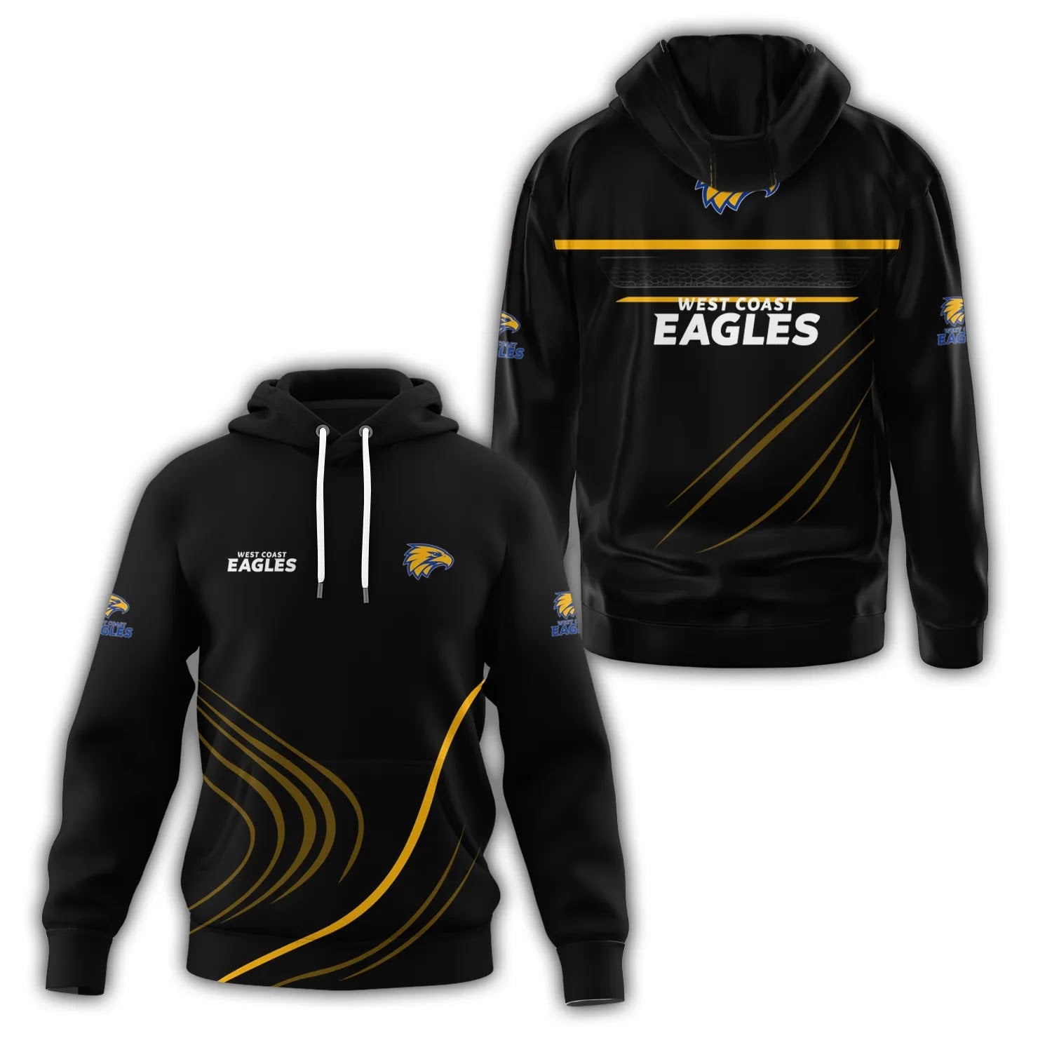West Coast Eagles Hoodie SC024