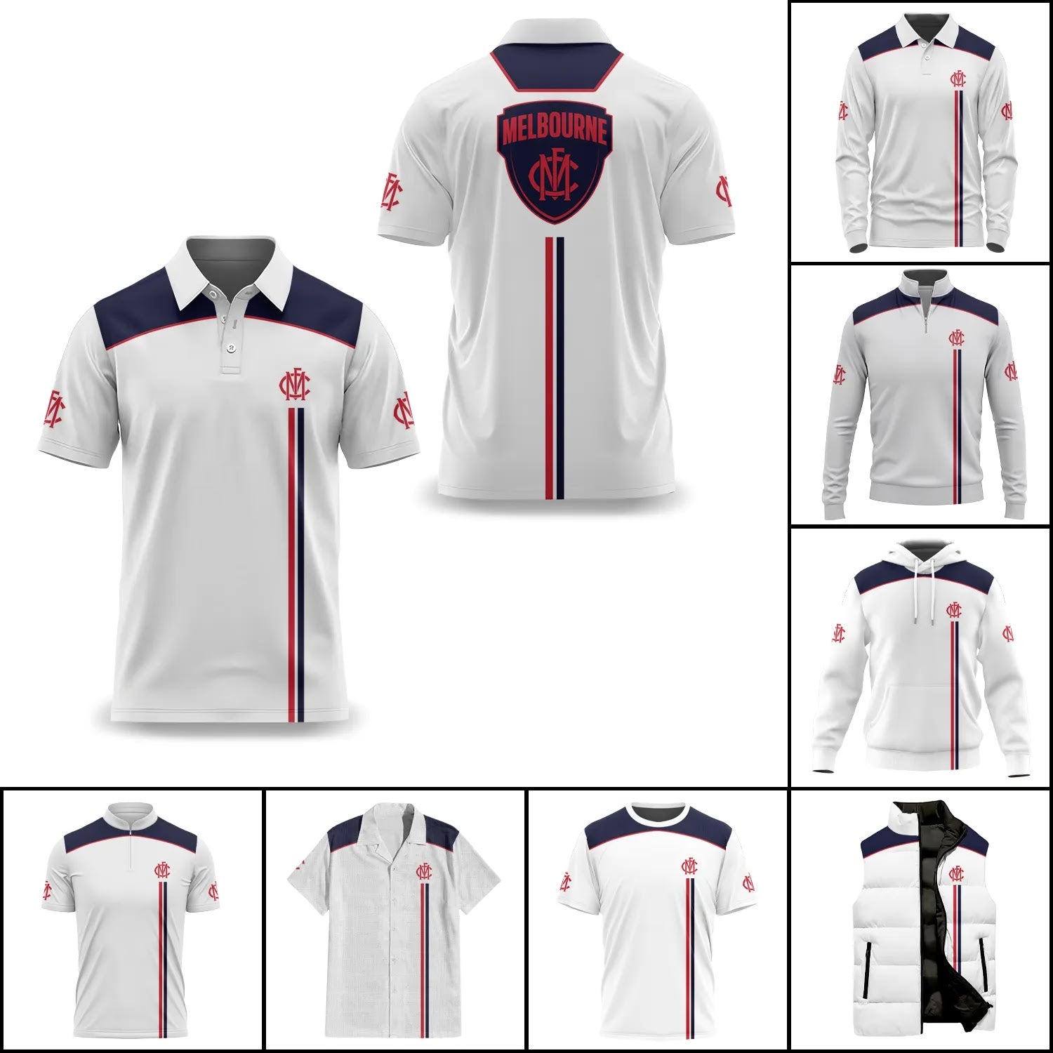 Melbourne Demons Apparels SC021