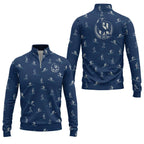 Collingwood Magpies Quarter-zip Pullover SHW011