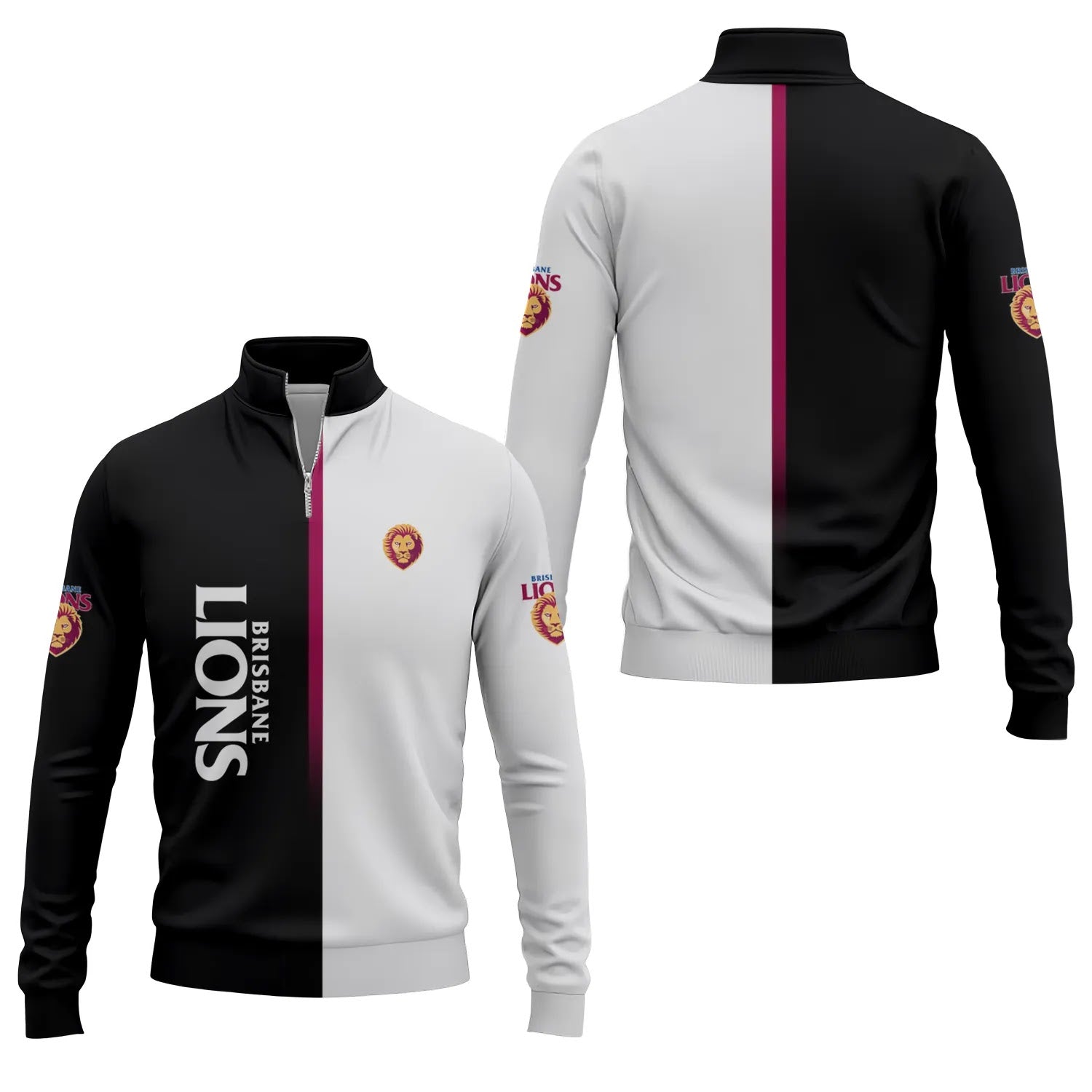 Brisbane Lions Quarter-zip Pullover SC076