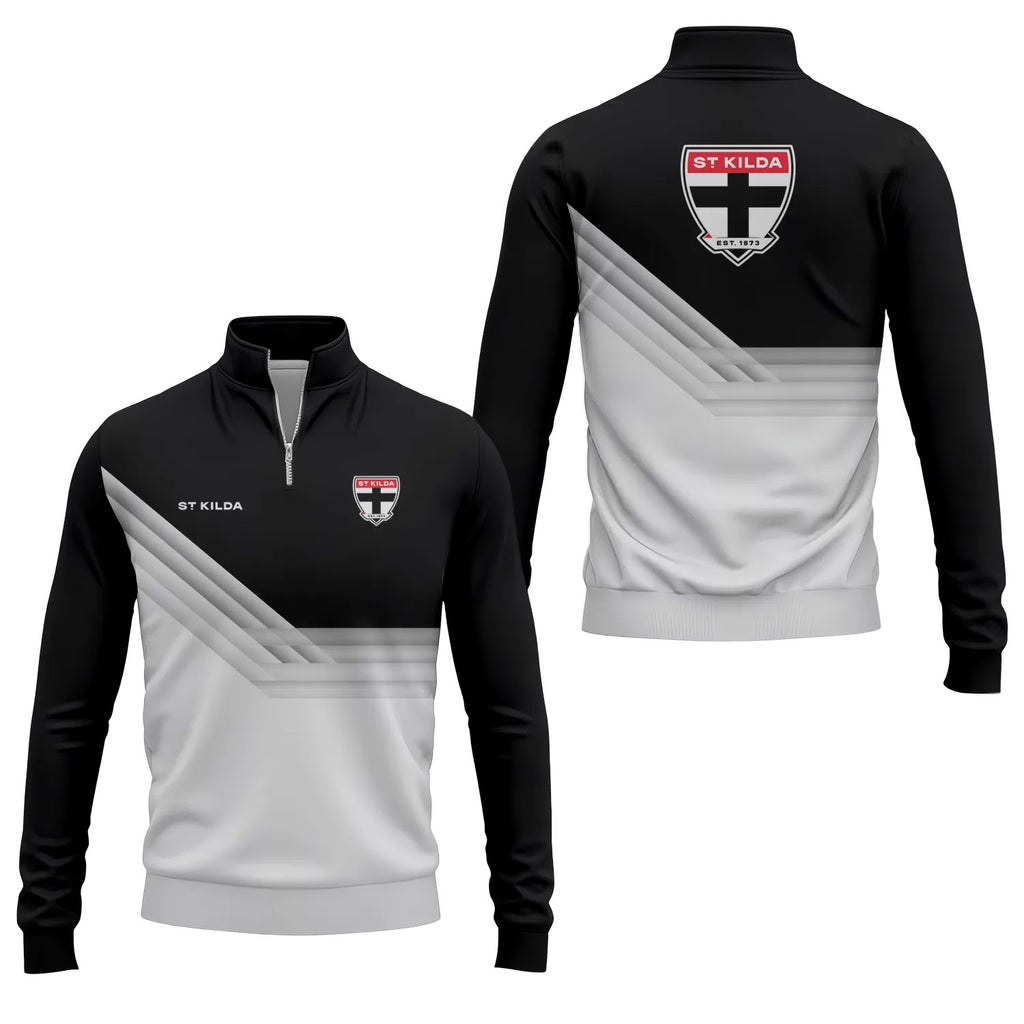 St Kilda Saints Quarter-zip Pullover SC106