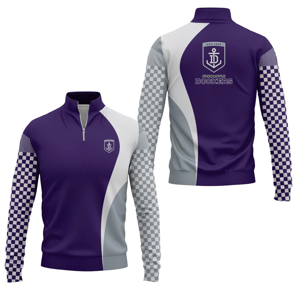 Fremantle Dockers Quarter-zip Pullover SC073