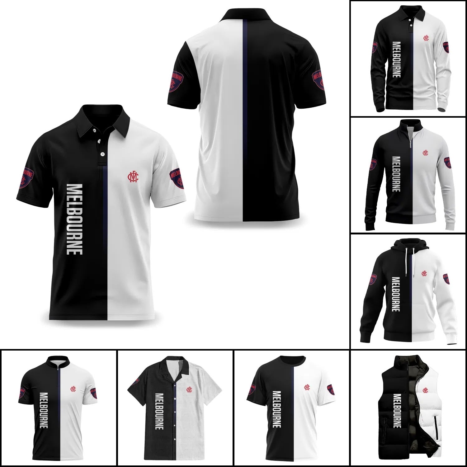 Melbourne Demons Apparels SC076