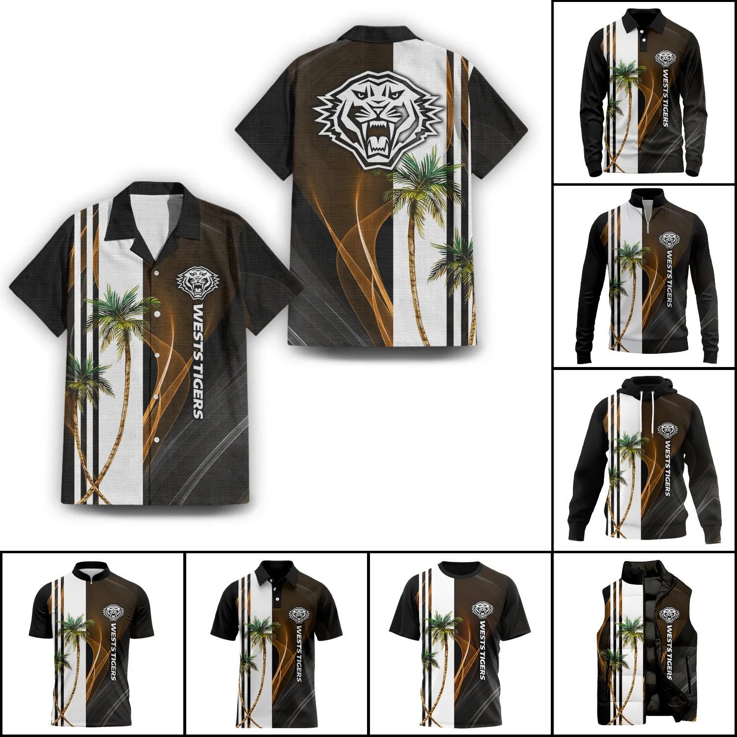 Wests Tigers Apparels SHW036