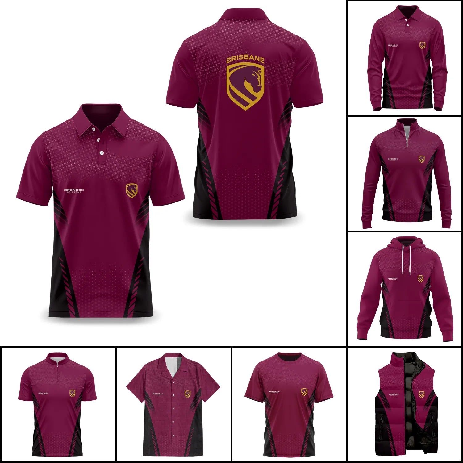 Brisbane Broncos Apparels SC017
