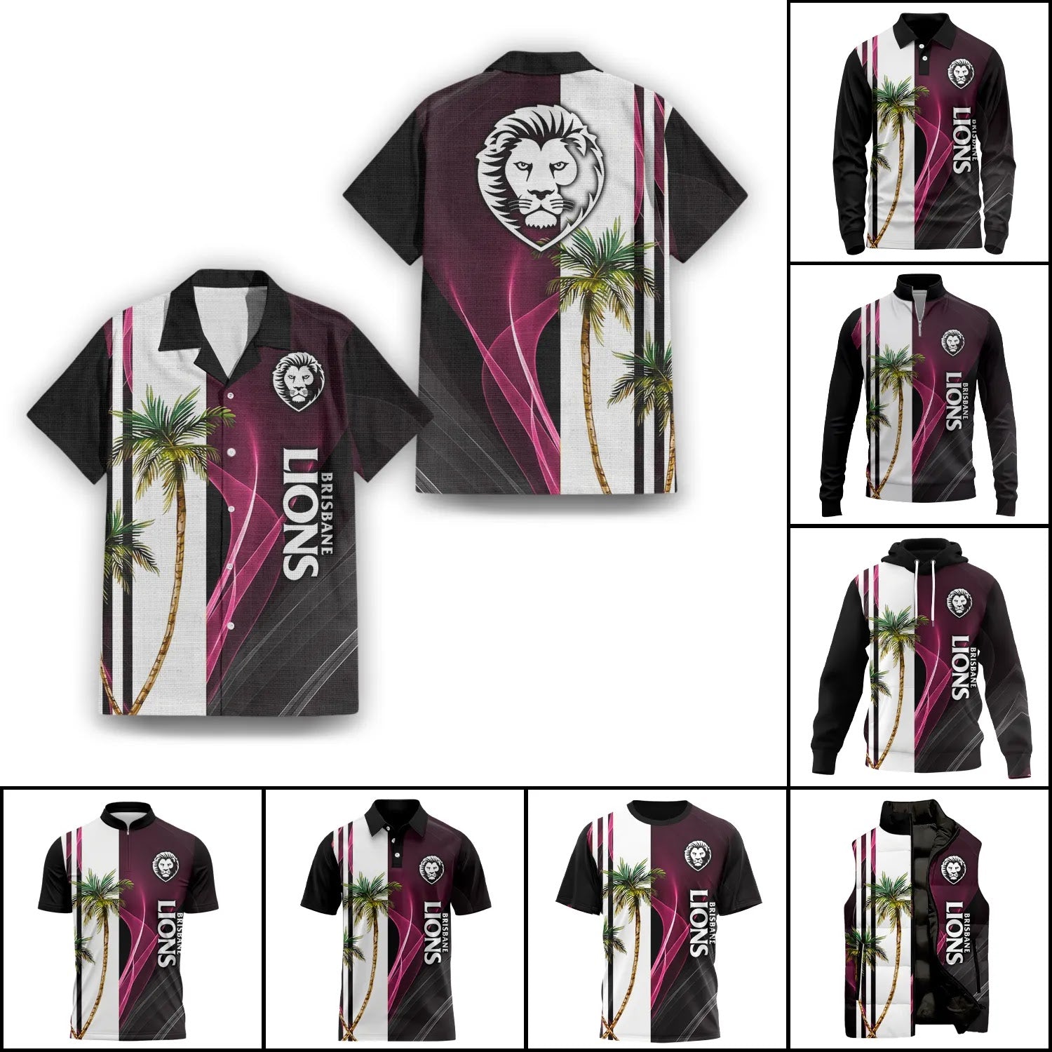 Brisbane Lions Apparels SHW036