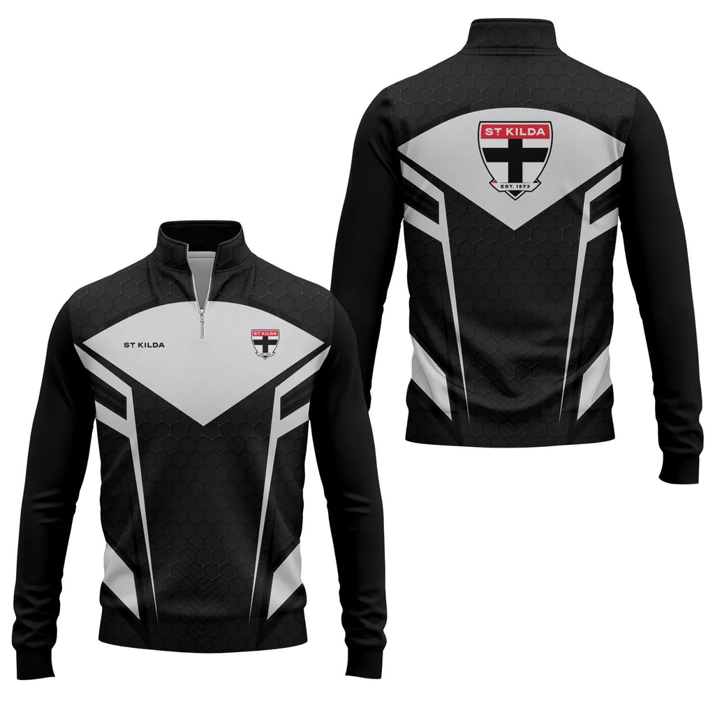 St Kilda Saints Quarter-zip Pullover SC033