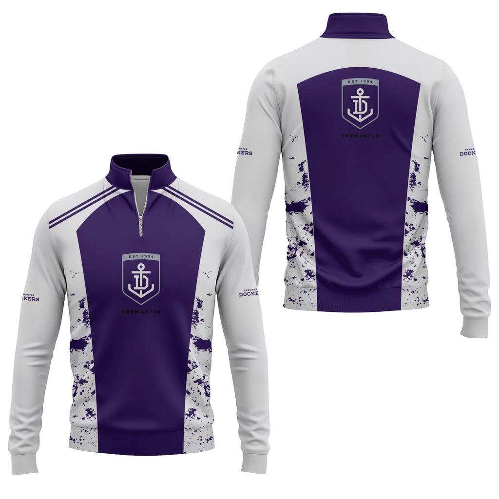 Fremantle Dockers Quarter-zip Pullover SC089