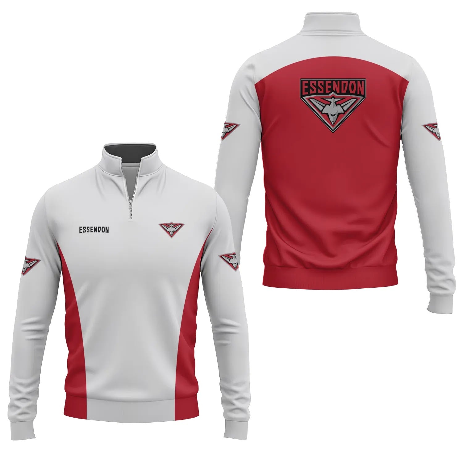 Essendon Bombers Quarter-zip Pullover SC044