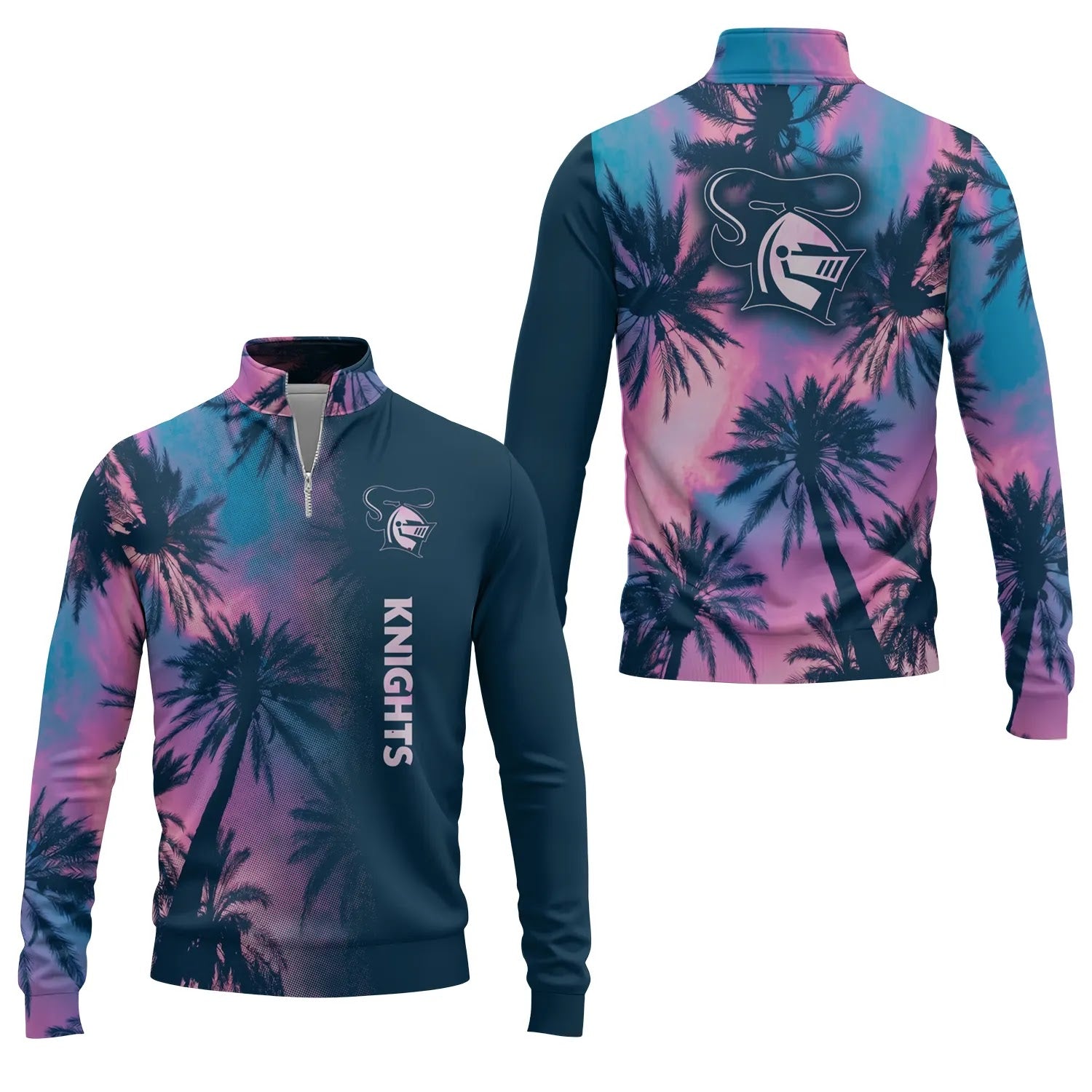 Newcastle Knights Quarter-zip Pullover SHW030