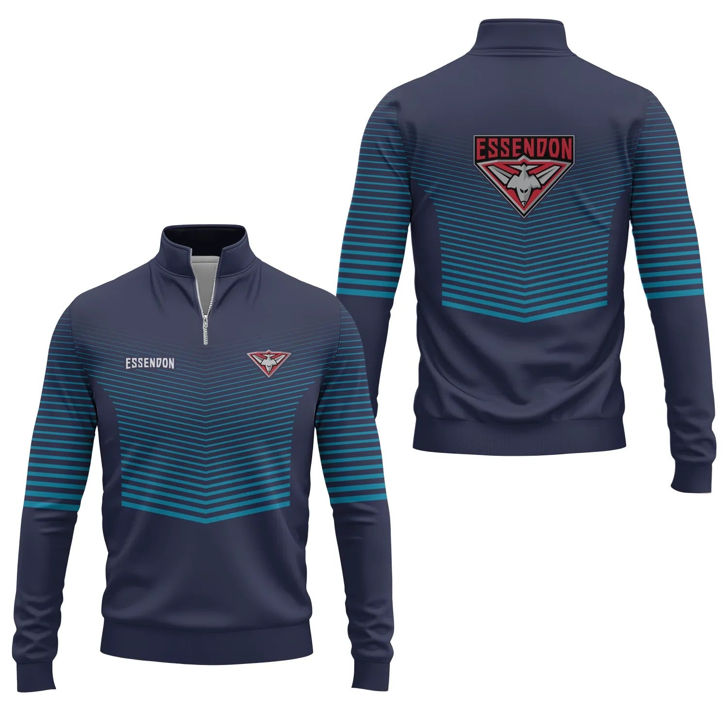 Essendon Bombers Quarter-zip Pullover SC099