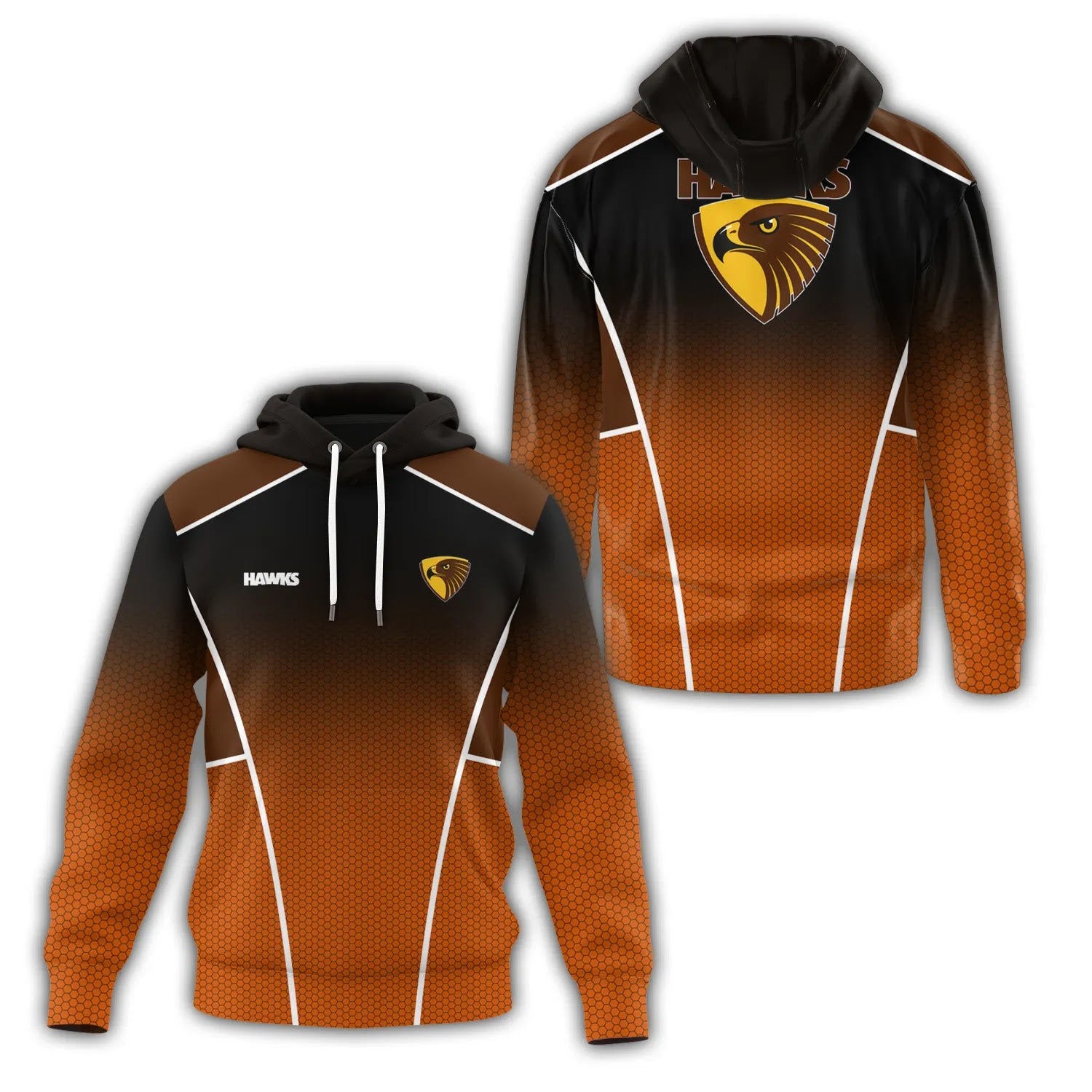 Hawthorn Hawks Hoodie SC019