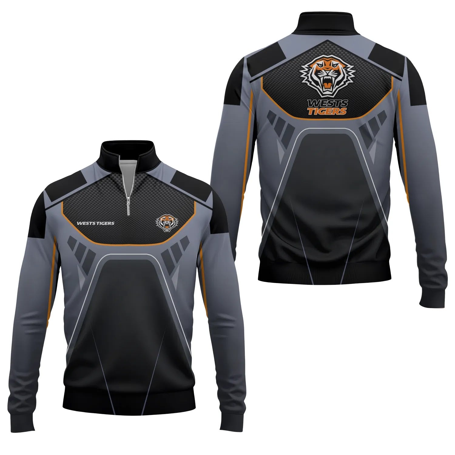 Wests Tigers Quarter-zip Pullover SC088