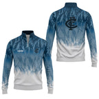 Carlton Blues Quarter-zip Pullover SC069