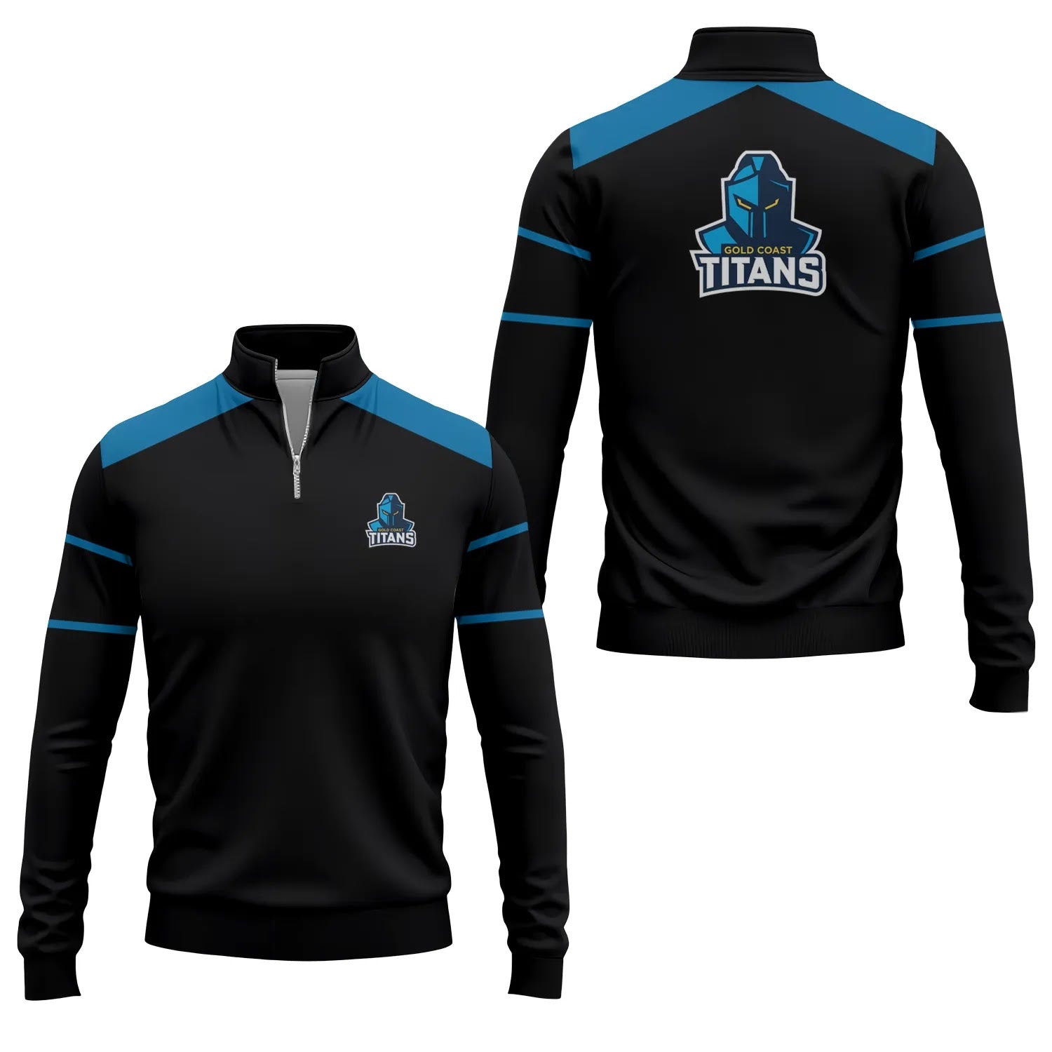 Gold Coast Titans Quarter-zip Pullover SC041