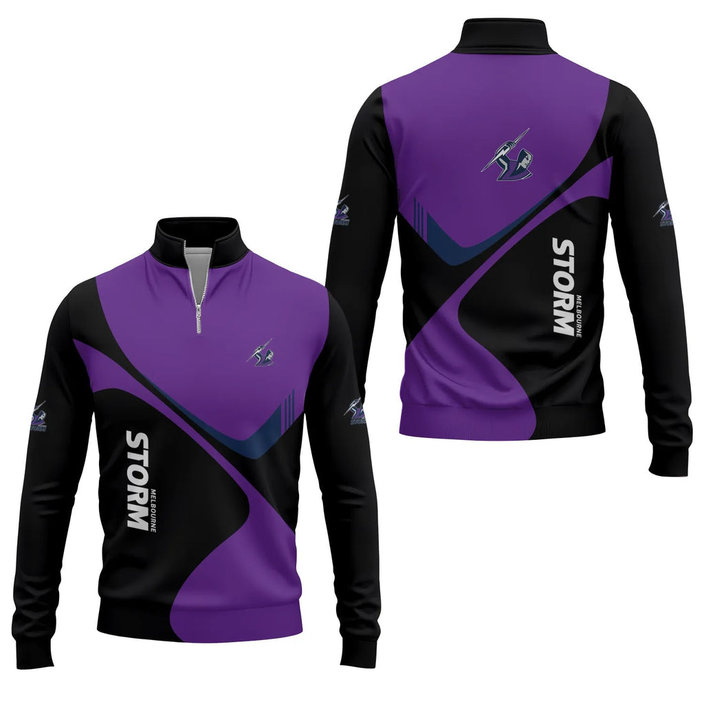 Melbourne Storm Quarter-zip Pullover SC058