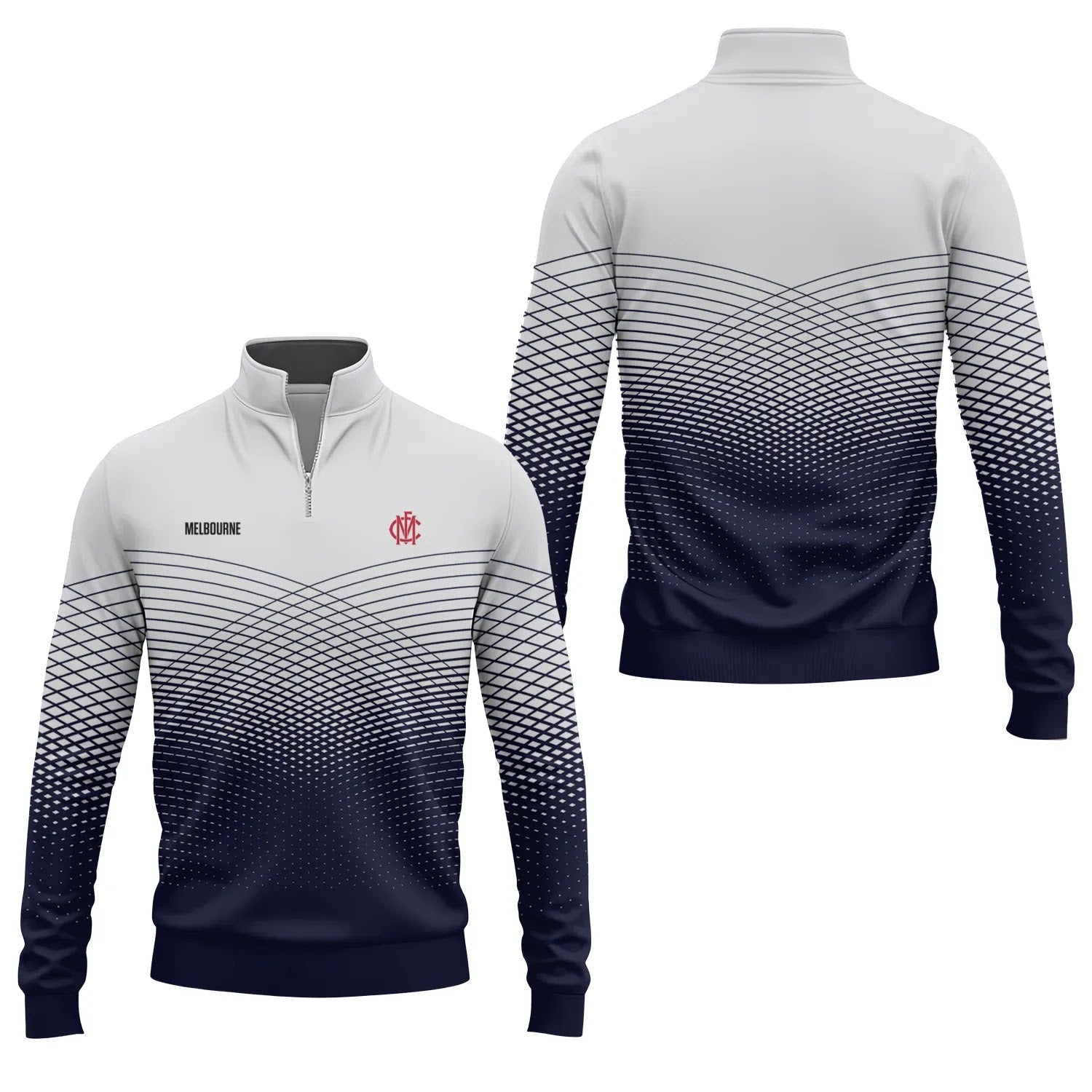 Melbourne Demons Quarter-zip Pullover SC109