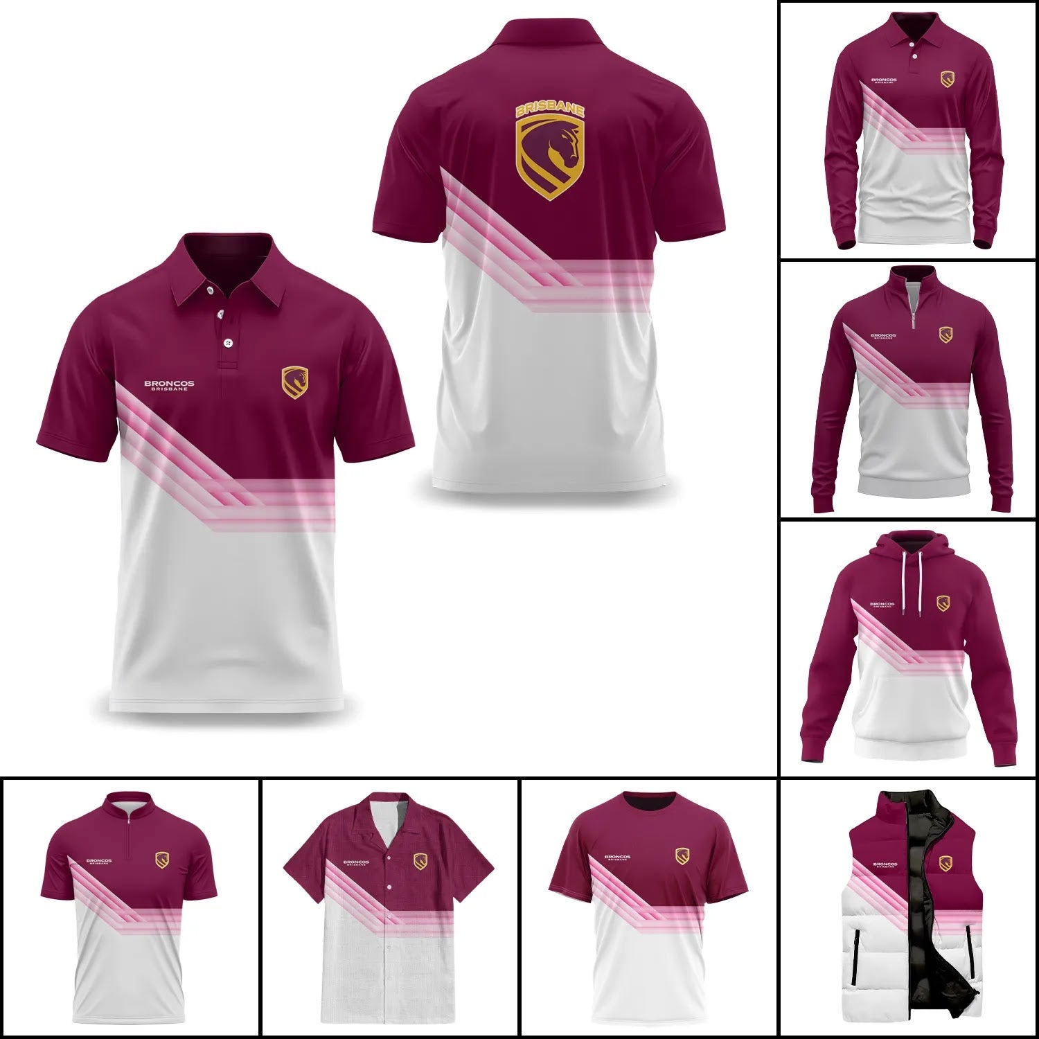 Brisbane Broncos Apparels SC106
