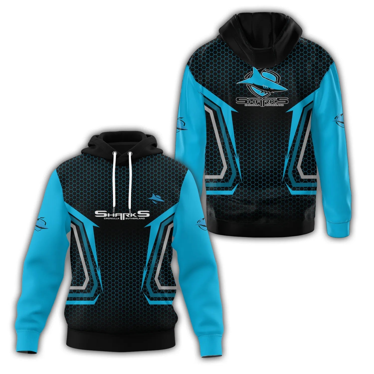 Cronulla-Sutherland Sharks Hoodie SC075