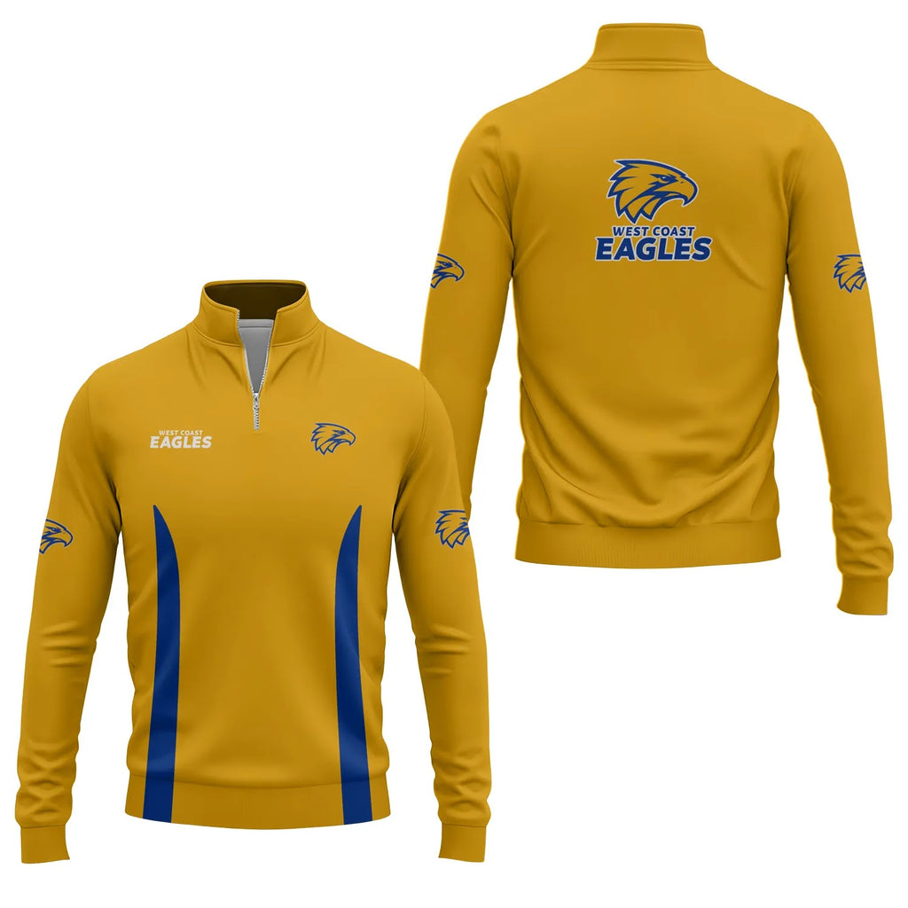 West Coast Eagles Quarter-zip Pullover SC006