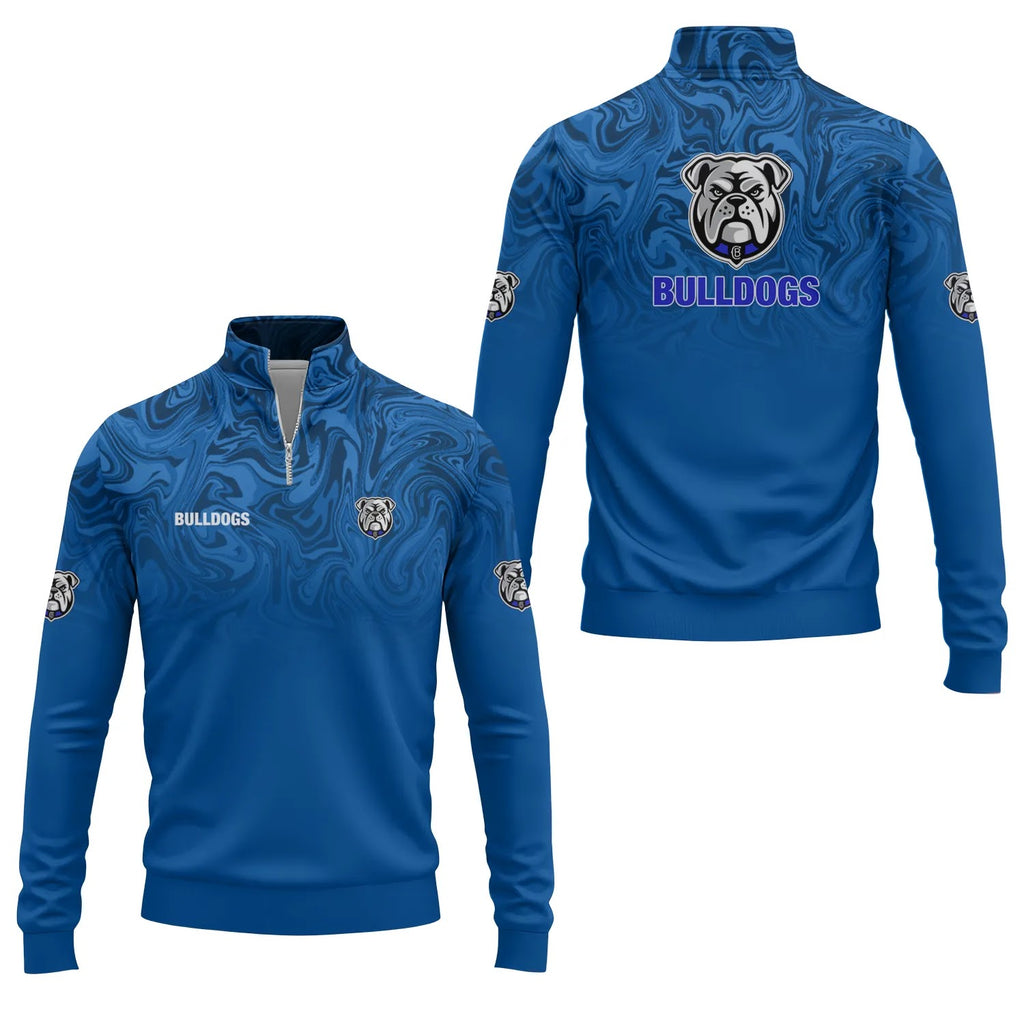 Canterbury-Bankstown Bulldogs Quarter-zip Pullover SC091