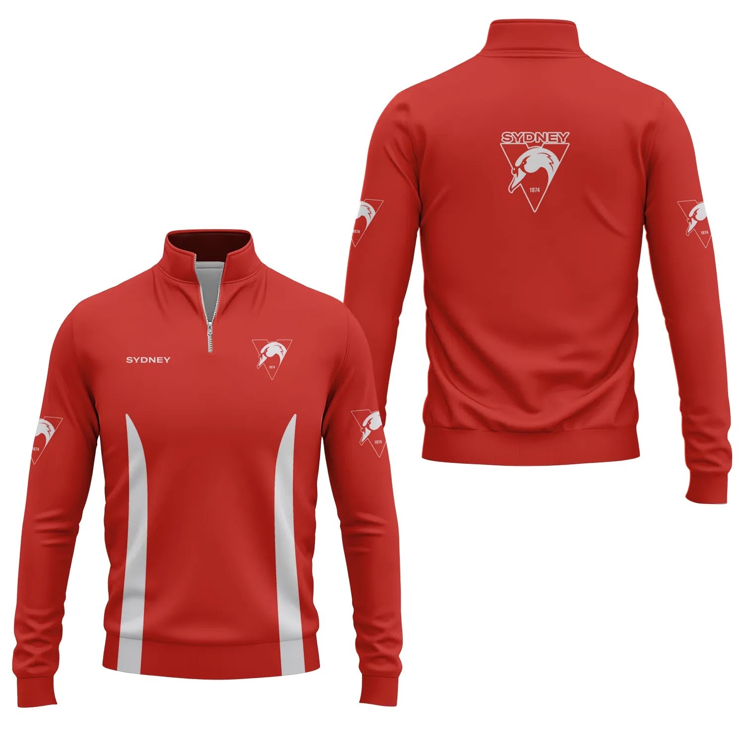 Sydney Swans Quarter-zip Pullover SC006