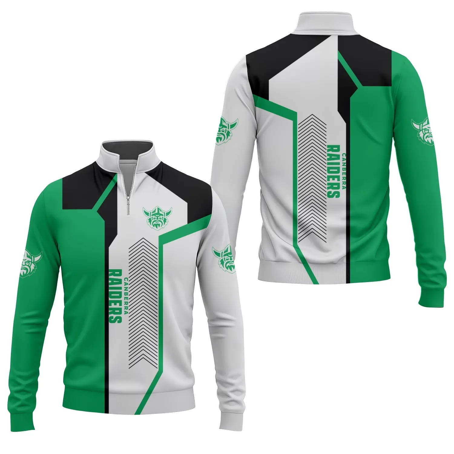 Canberra Raiders Quarter-zip Pullover SC065