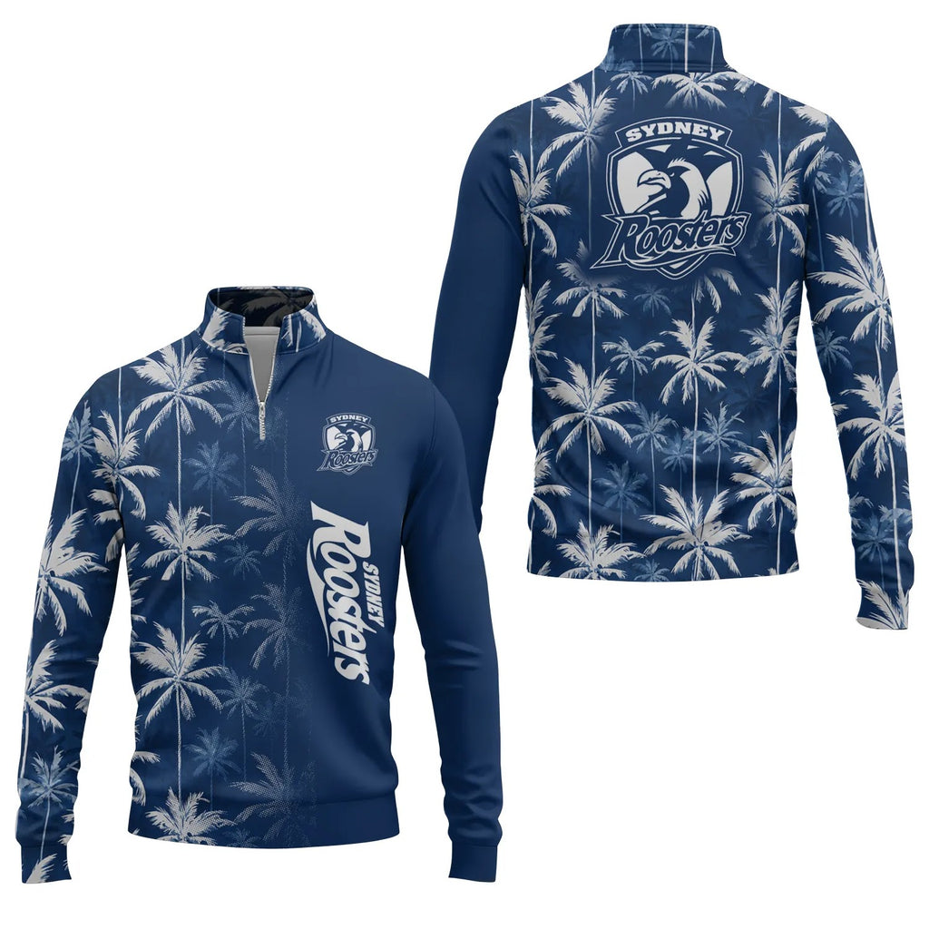 Sydney Roosters Quarter-zip Pullover SHW032
