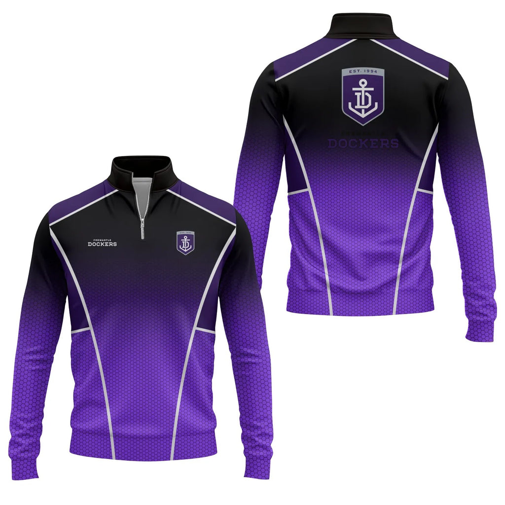 Fremantle Dockers Quarter-zip Pullover SC019