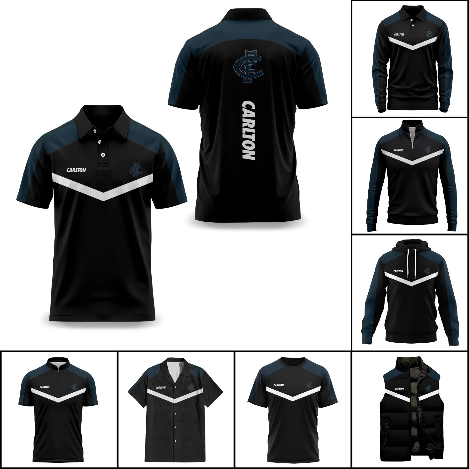 Carlton Blues Apparels SC035