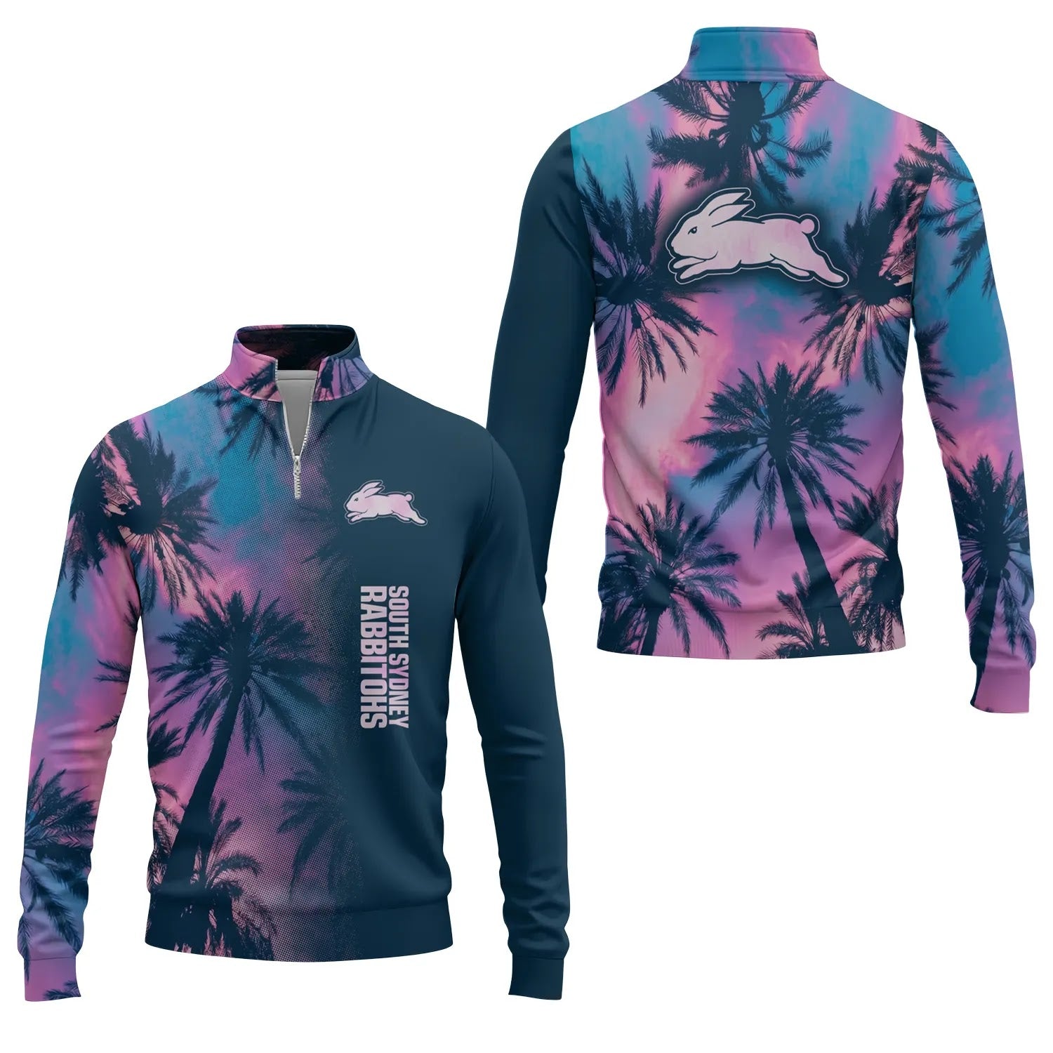 South Sydney Rabbitohs Quarter-zip Pullover SHW030